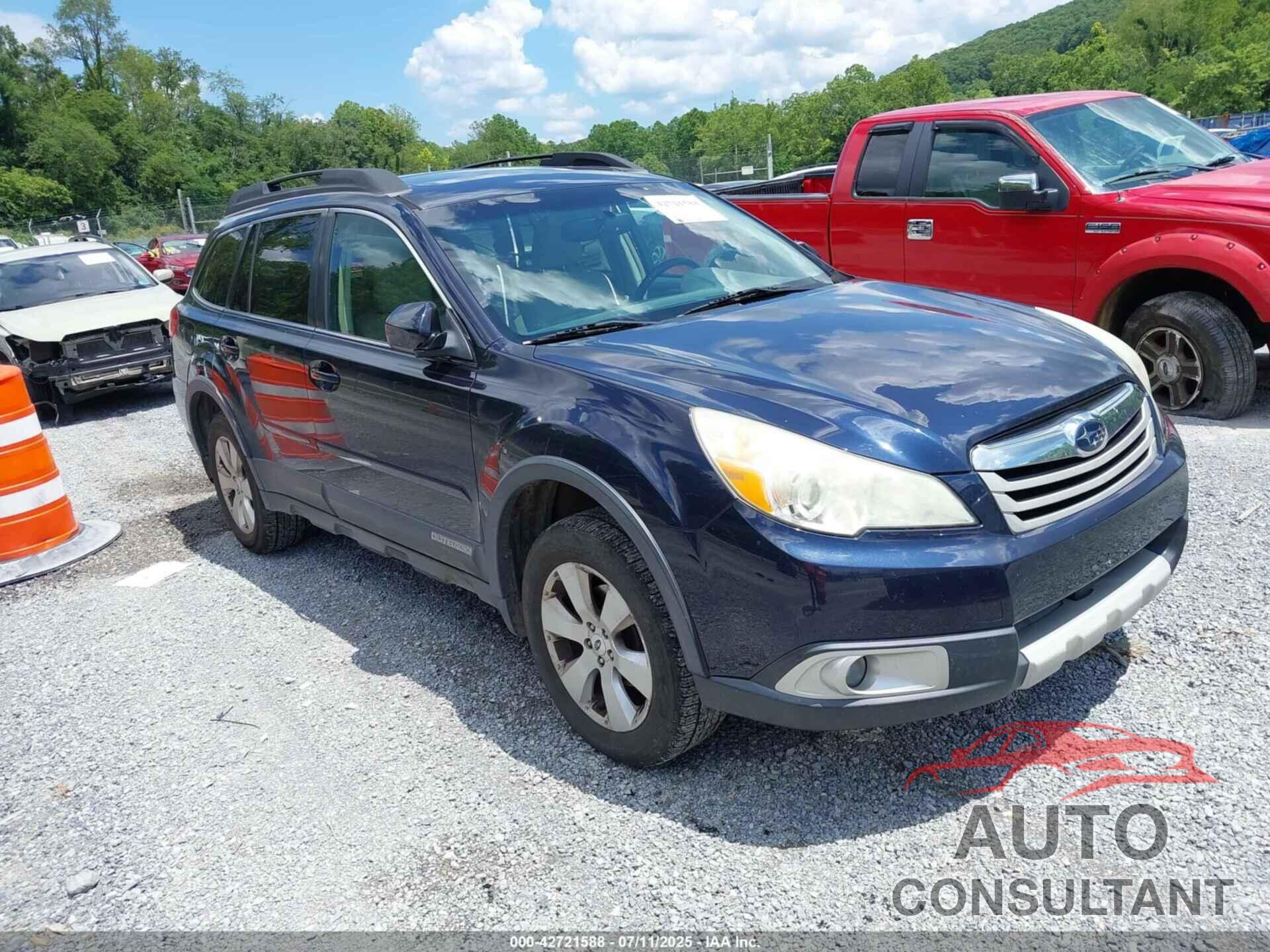 SUBARU OUTBACK 2012 - 4S4BRBLC0C3289508