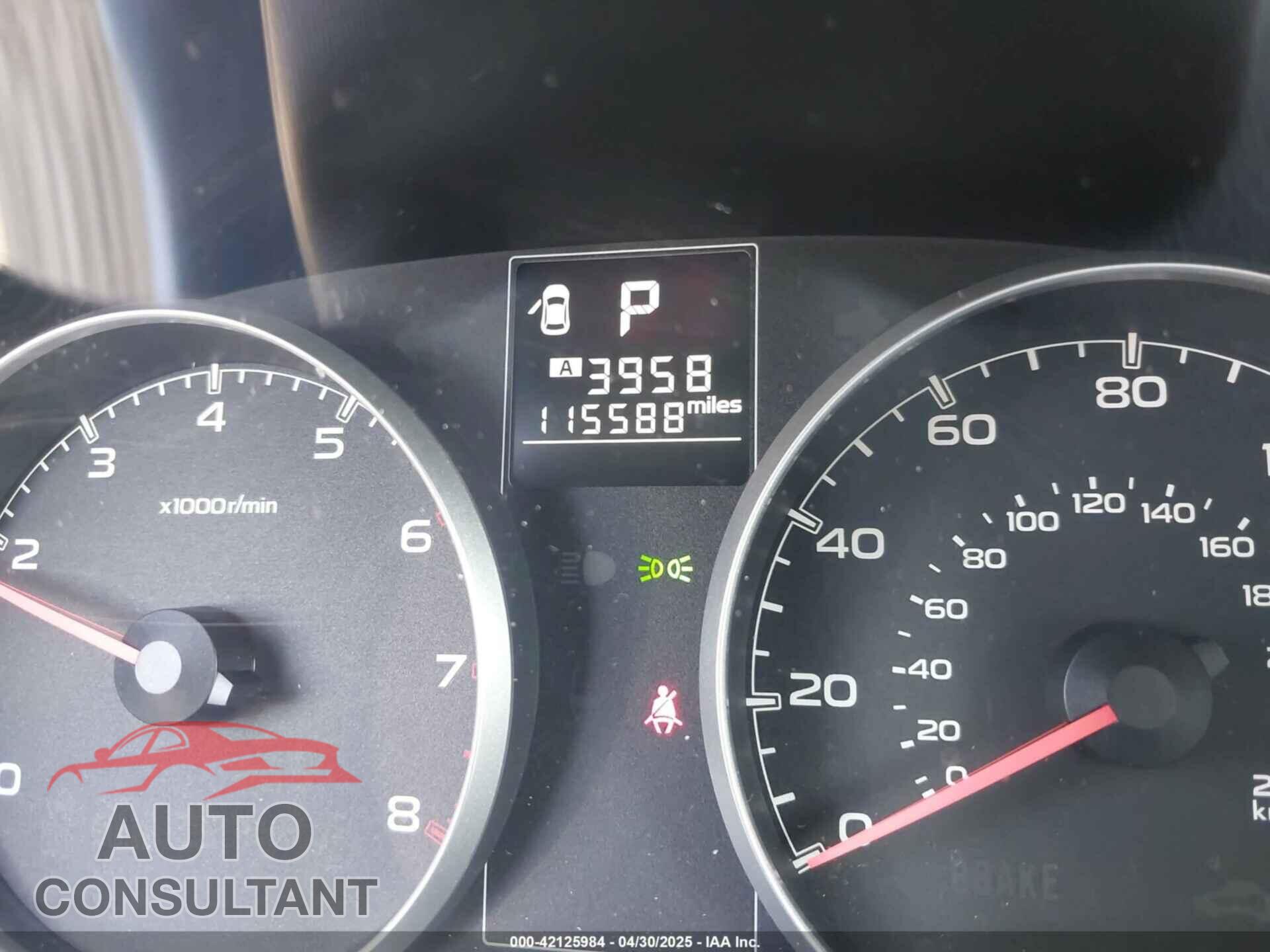 SUBARU OUTBACK 2014 - 4S4BRBCC4E3201983