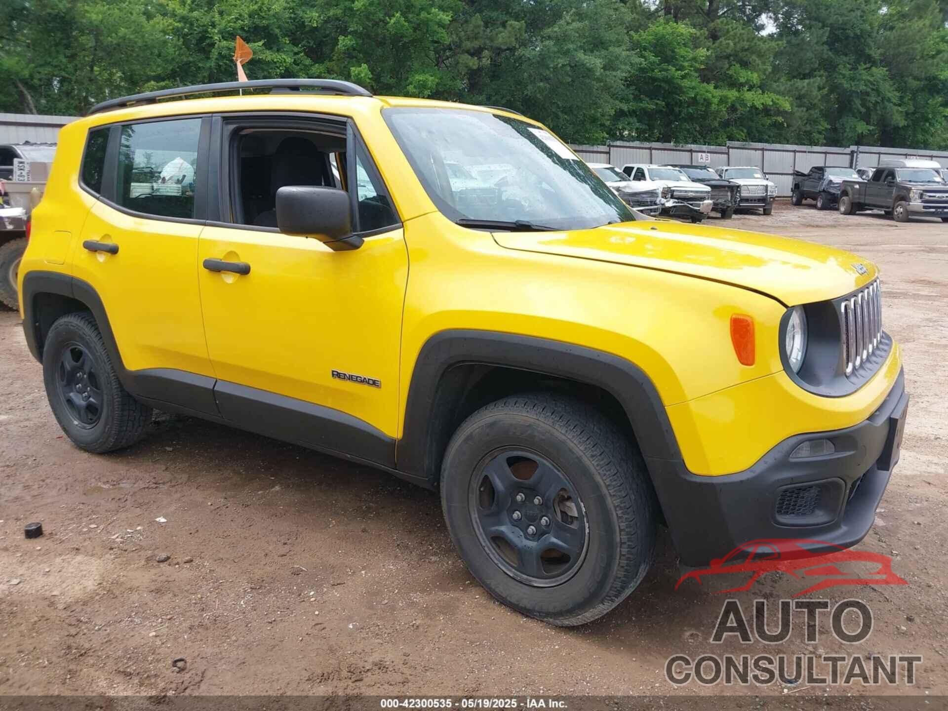 JEEP RENEGADE 2018 - ZACCJBAB3JPJ55320