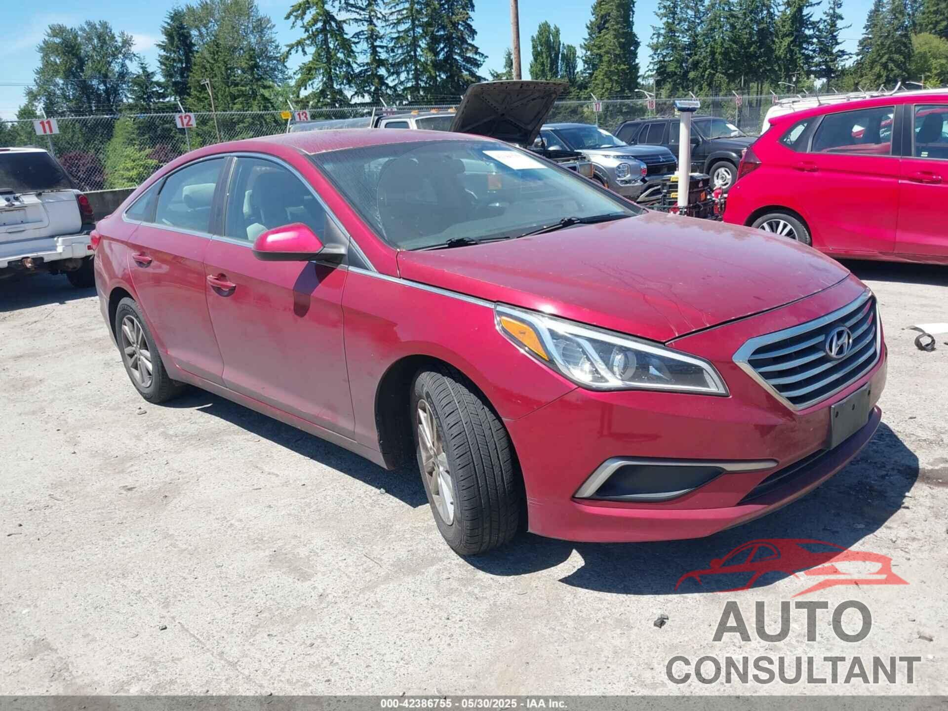 HYUNDAI SONATA 2016 - 5NPE24AFXGH268433