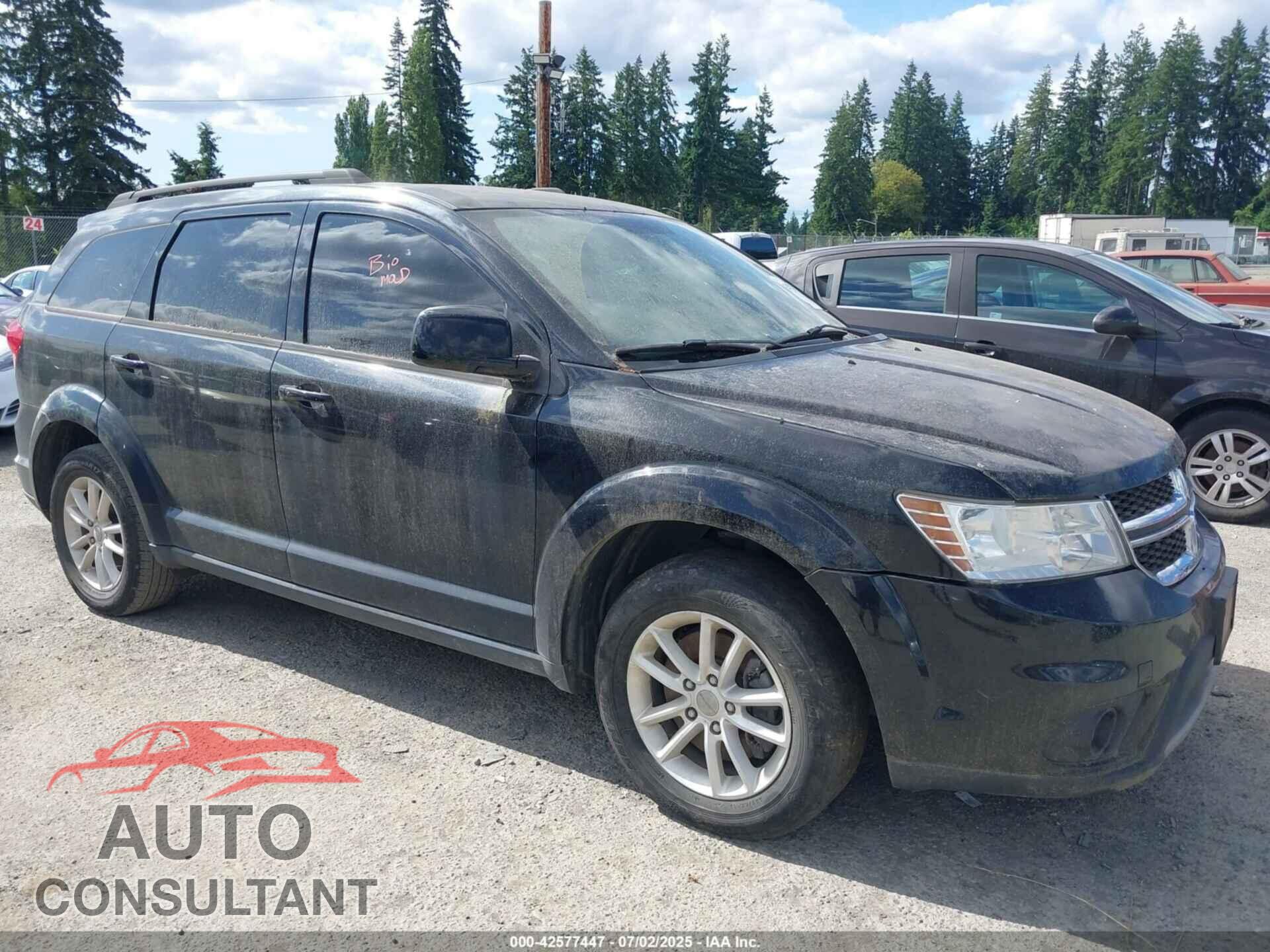 DODGE JOURNEY 2015 - 3C4PDCBG5FT742257