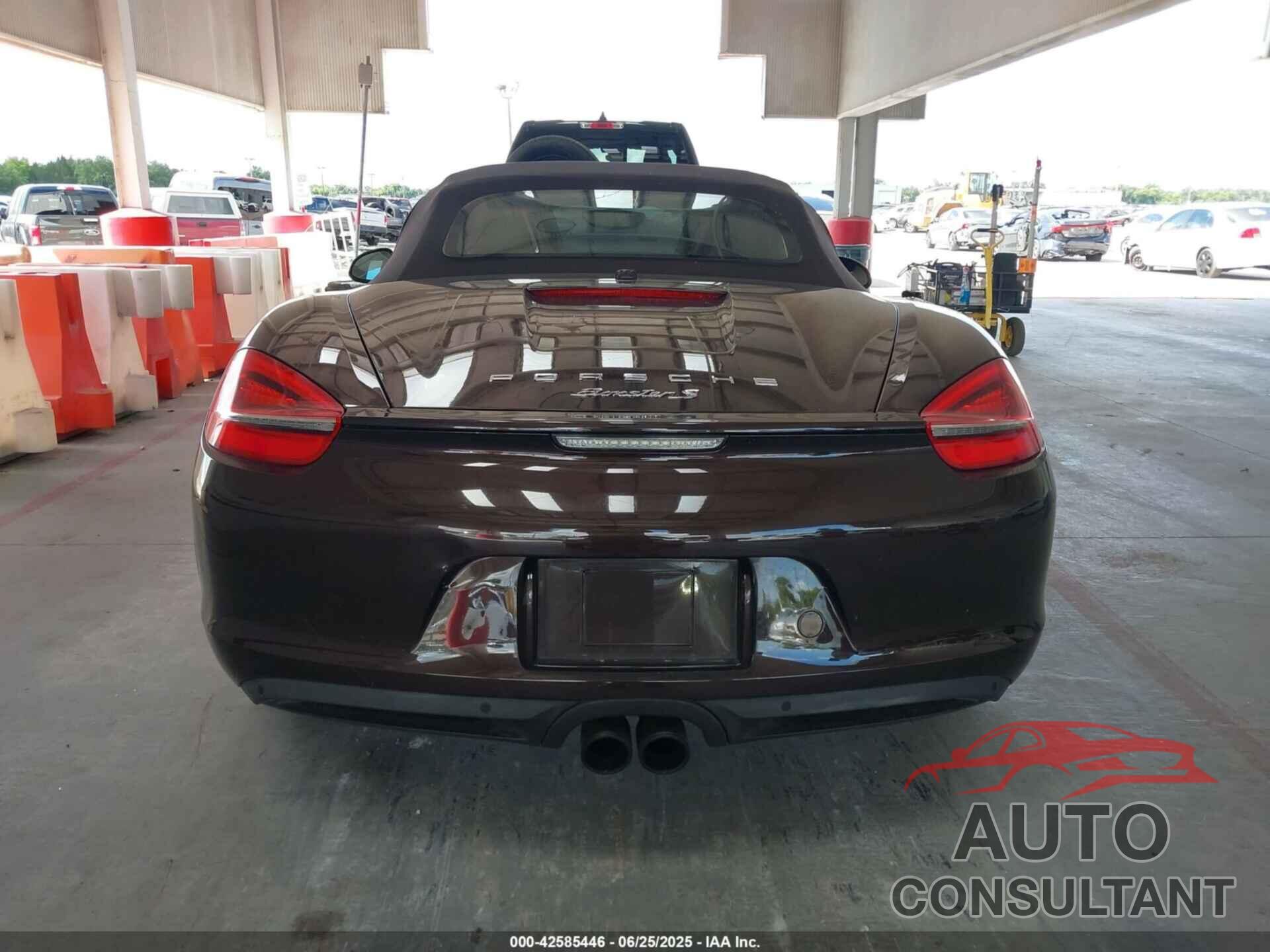 PORSCHE BOXSTER 2015 - WP0CB2A84FS140959