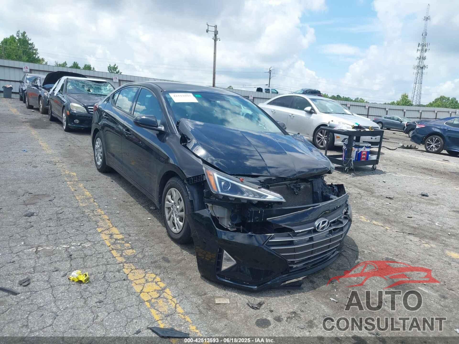 HYUNDAI ELANTRA 2020 - KMHD74LF8LU954038