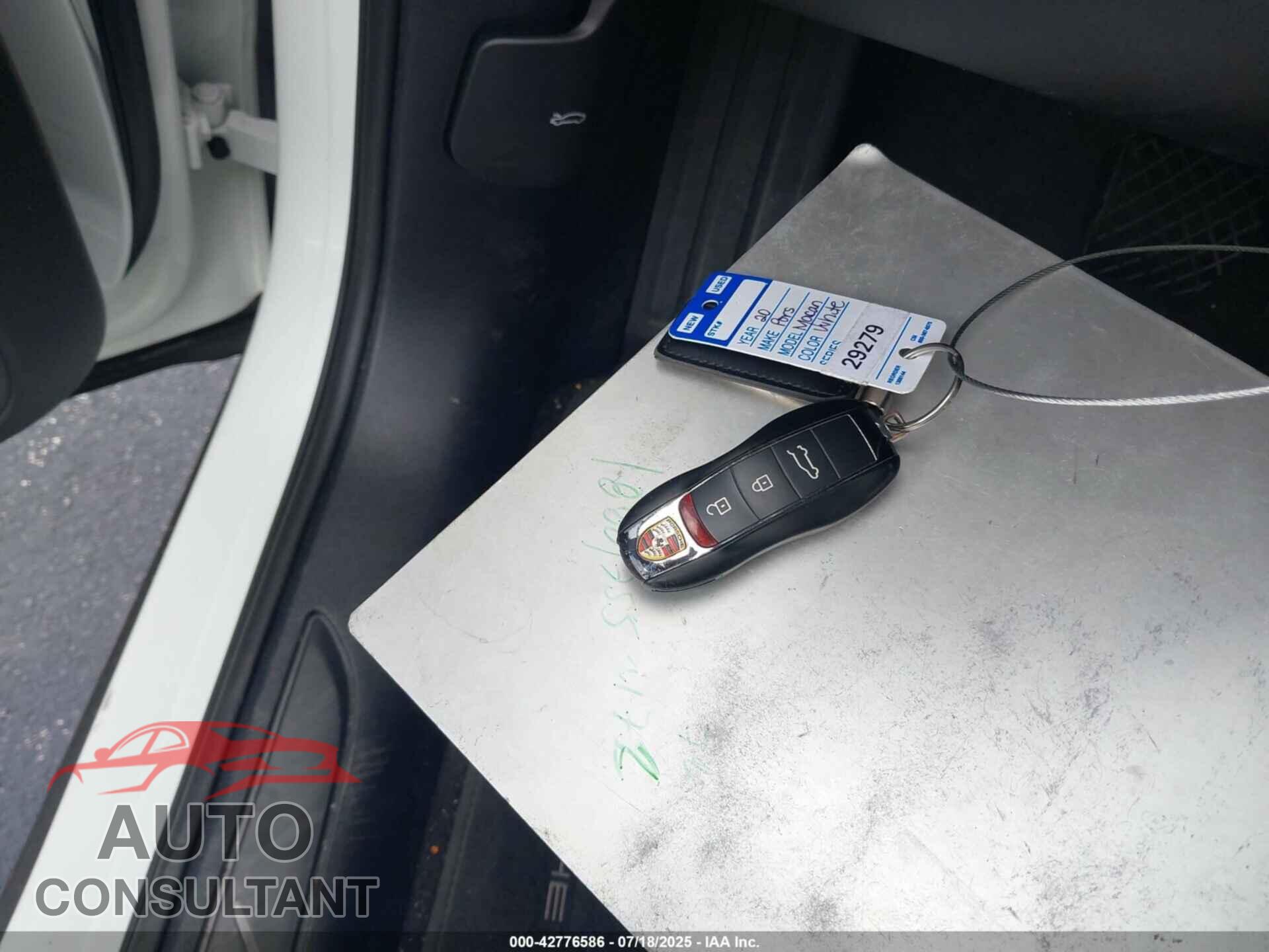 PORSCHE MACAN 2020 - WP1AA2A53LLB14471