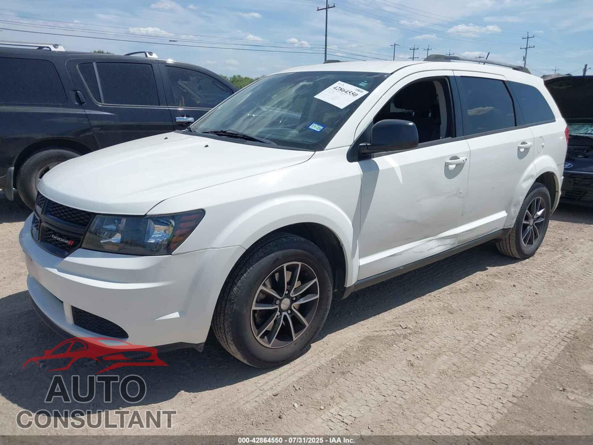 DODGE JOURNEY 2017 - 3C4PDCAB9HT673923