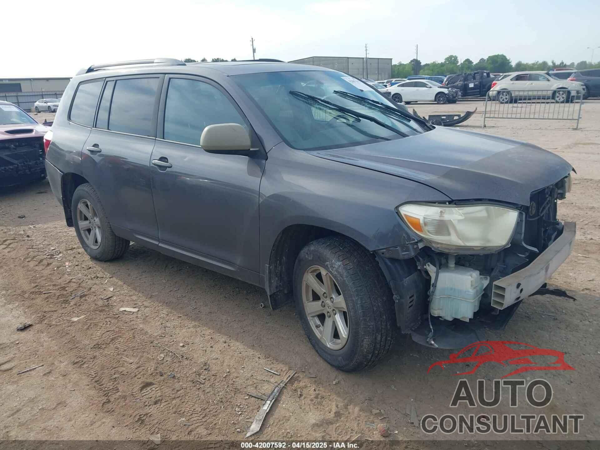 TOYOTA HIGHLANDER 2010 - 5TDKK3EH0AS016331