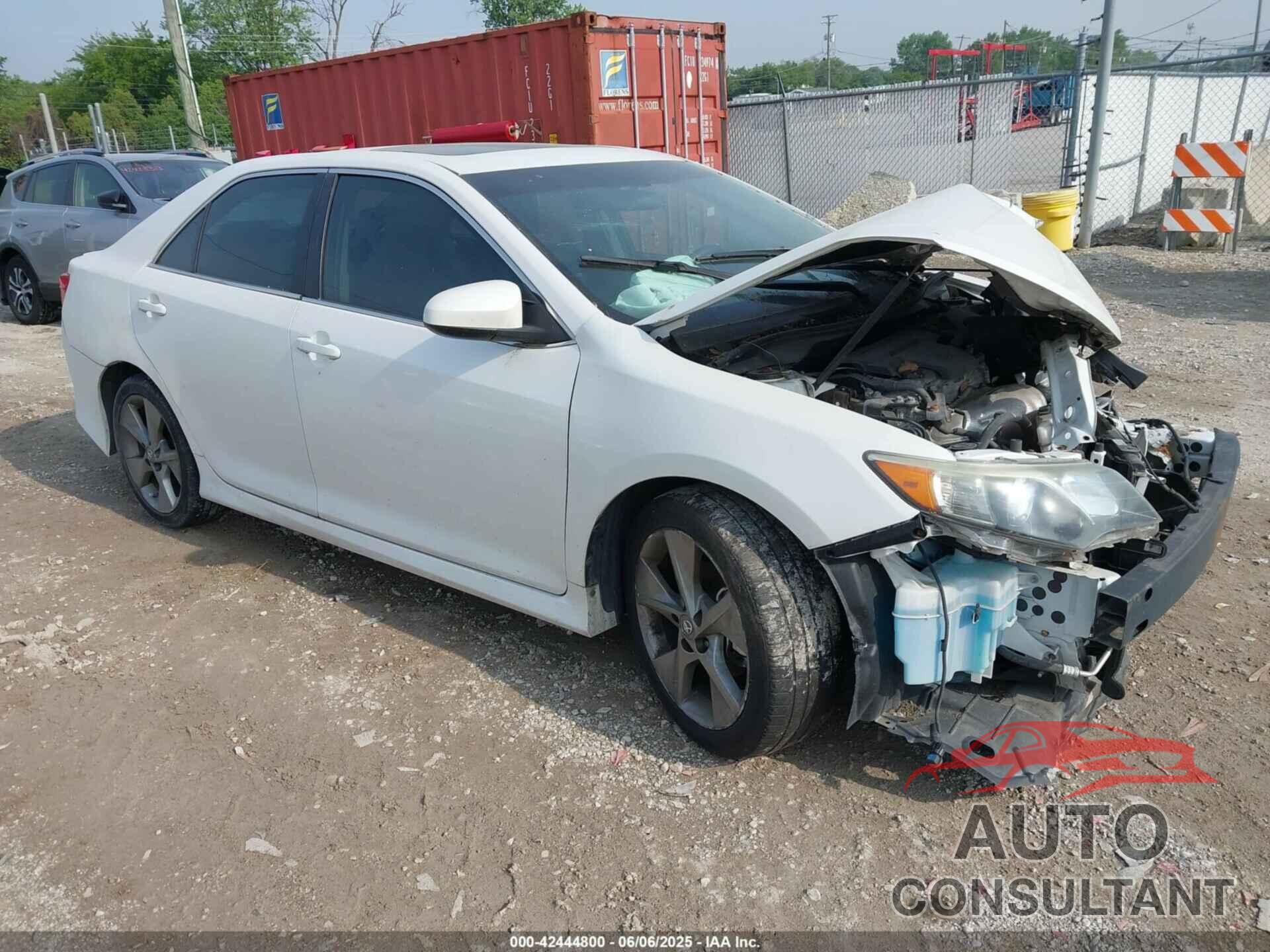 TOYOTA CAMRY 2012 - 4T1BF1FK6CU622889