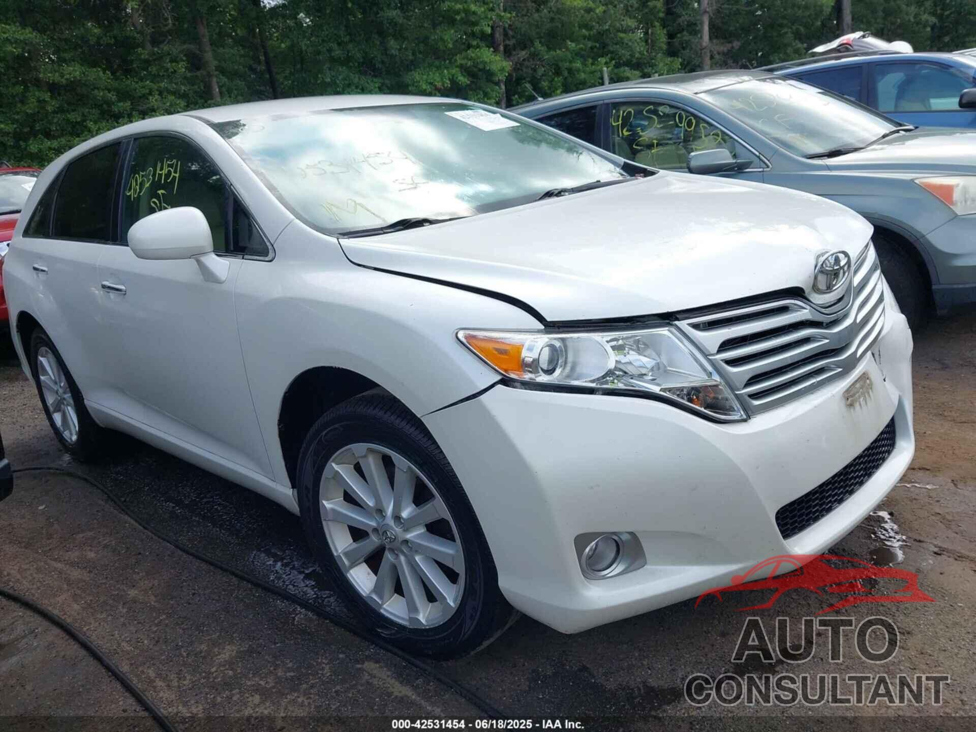 TOYOTA VENZA 2011 - 4T3ZA3BB1BU055091