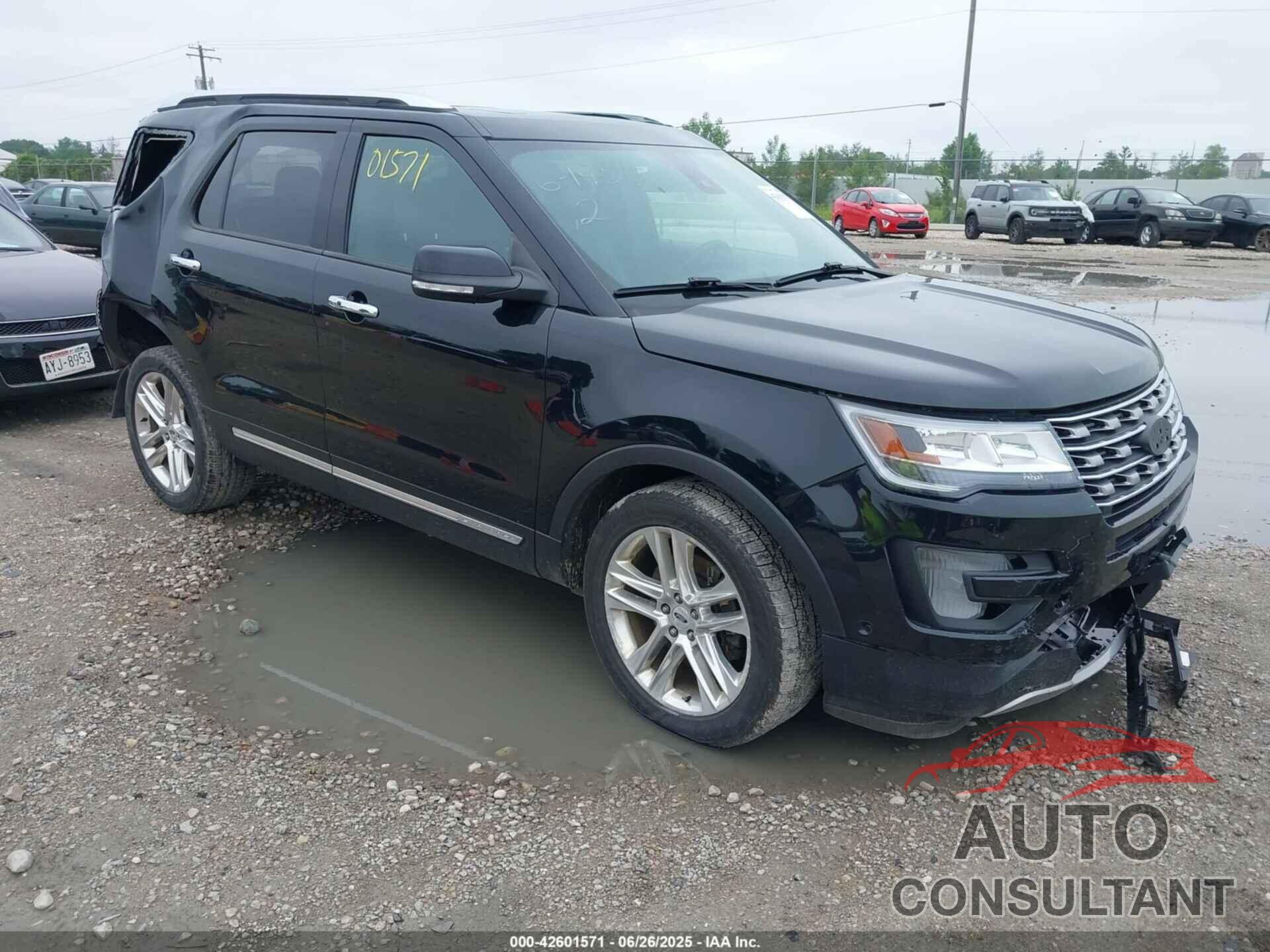 FORD EXPLORER 2017 - 1FM5K8F81HGD27016