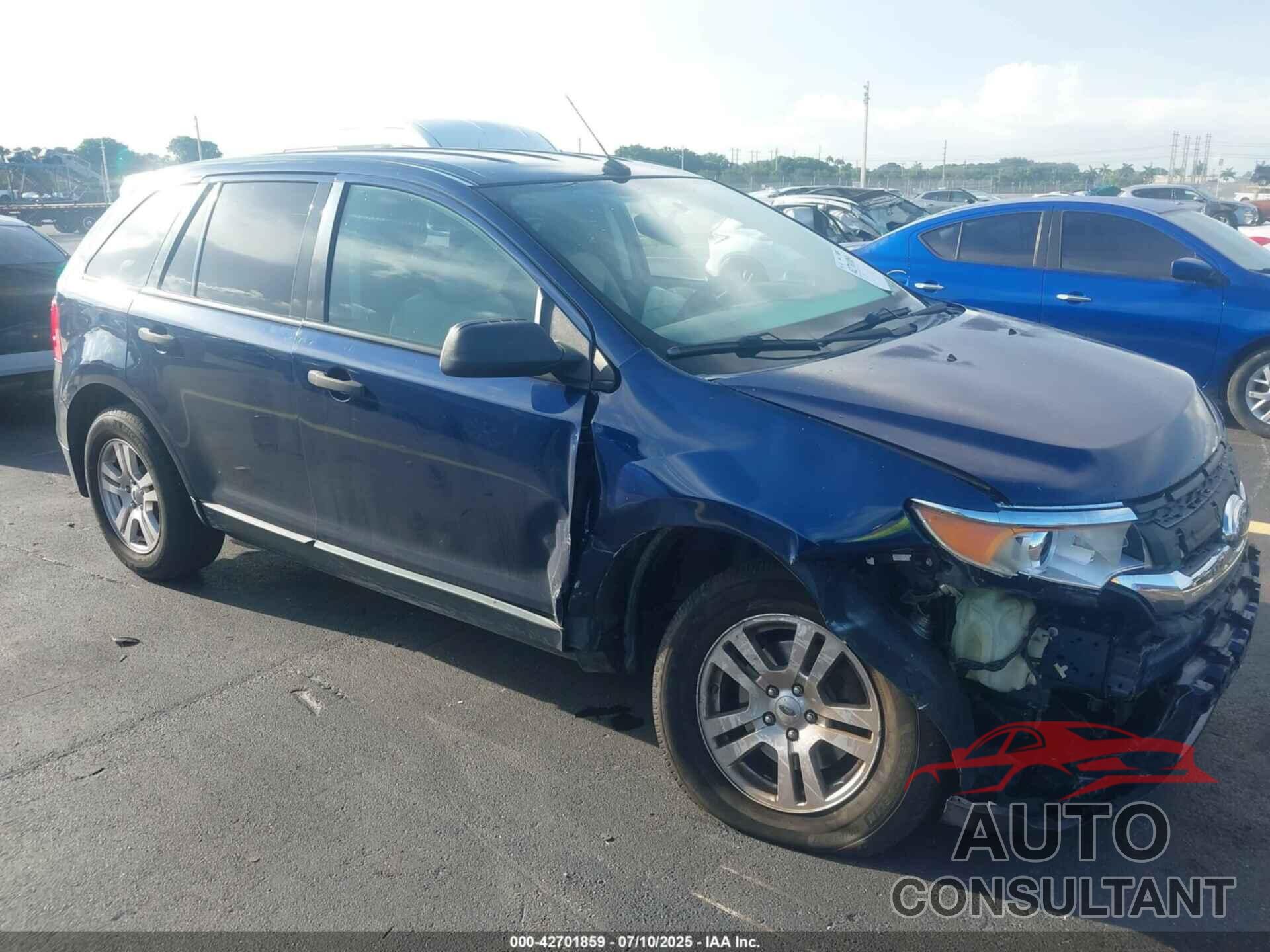 FORD EDGE 2012 - 2FMDK3GC3CBA11571