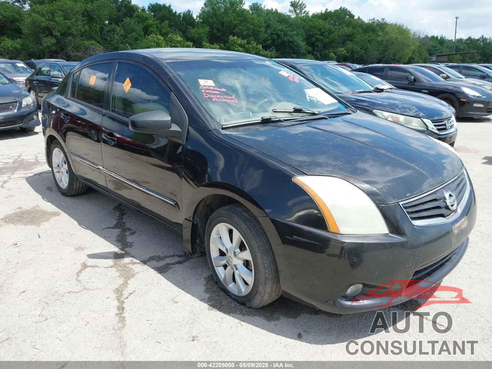 NISSAN SENTRA 2011 - 3N1AB6AP2BL703931