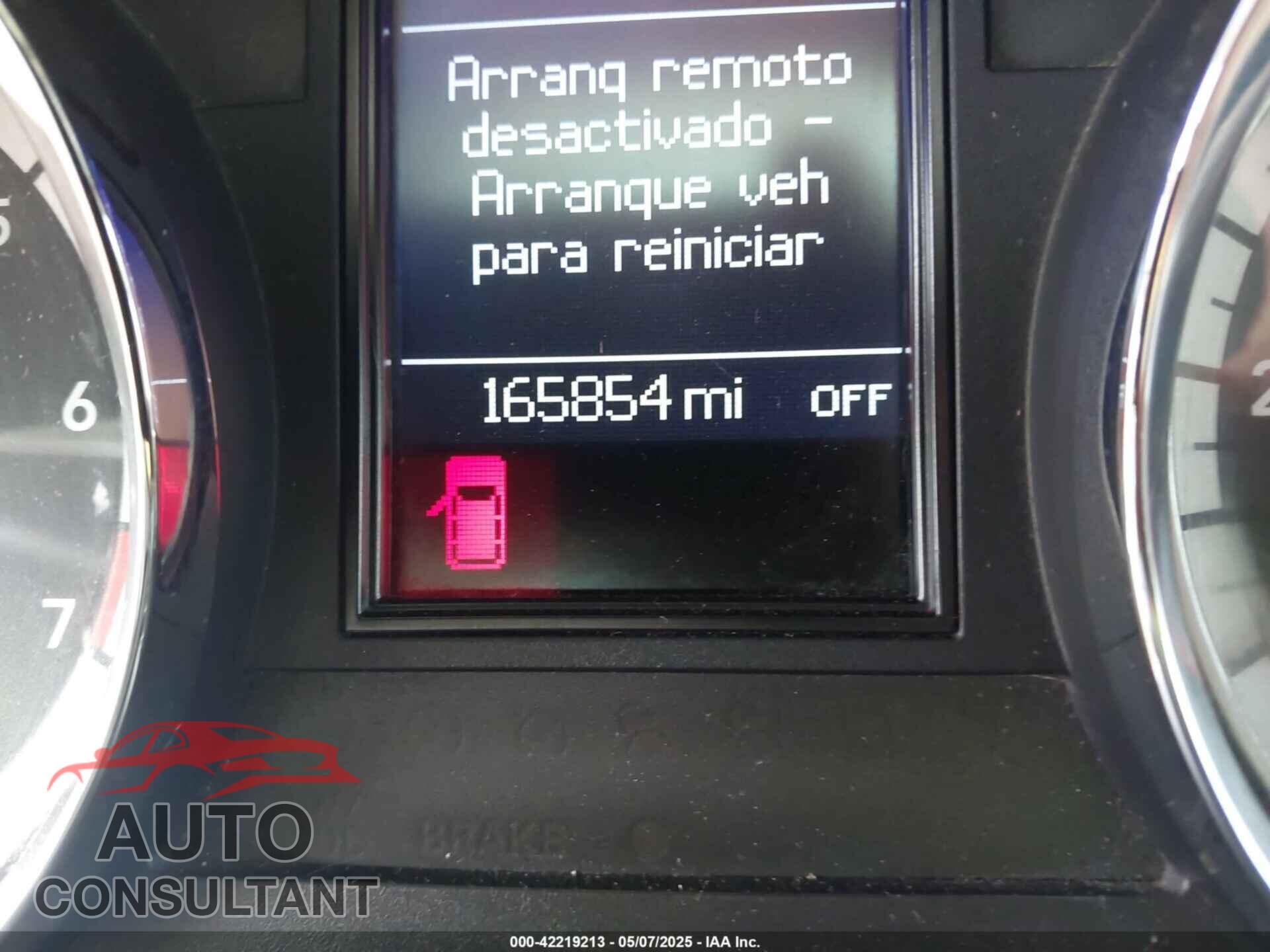 DODGE DURANGO 2012 - 1C4RDJEG6CC100730