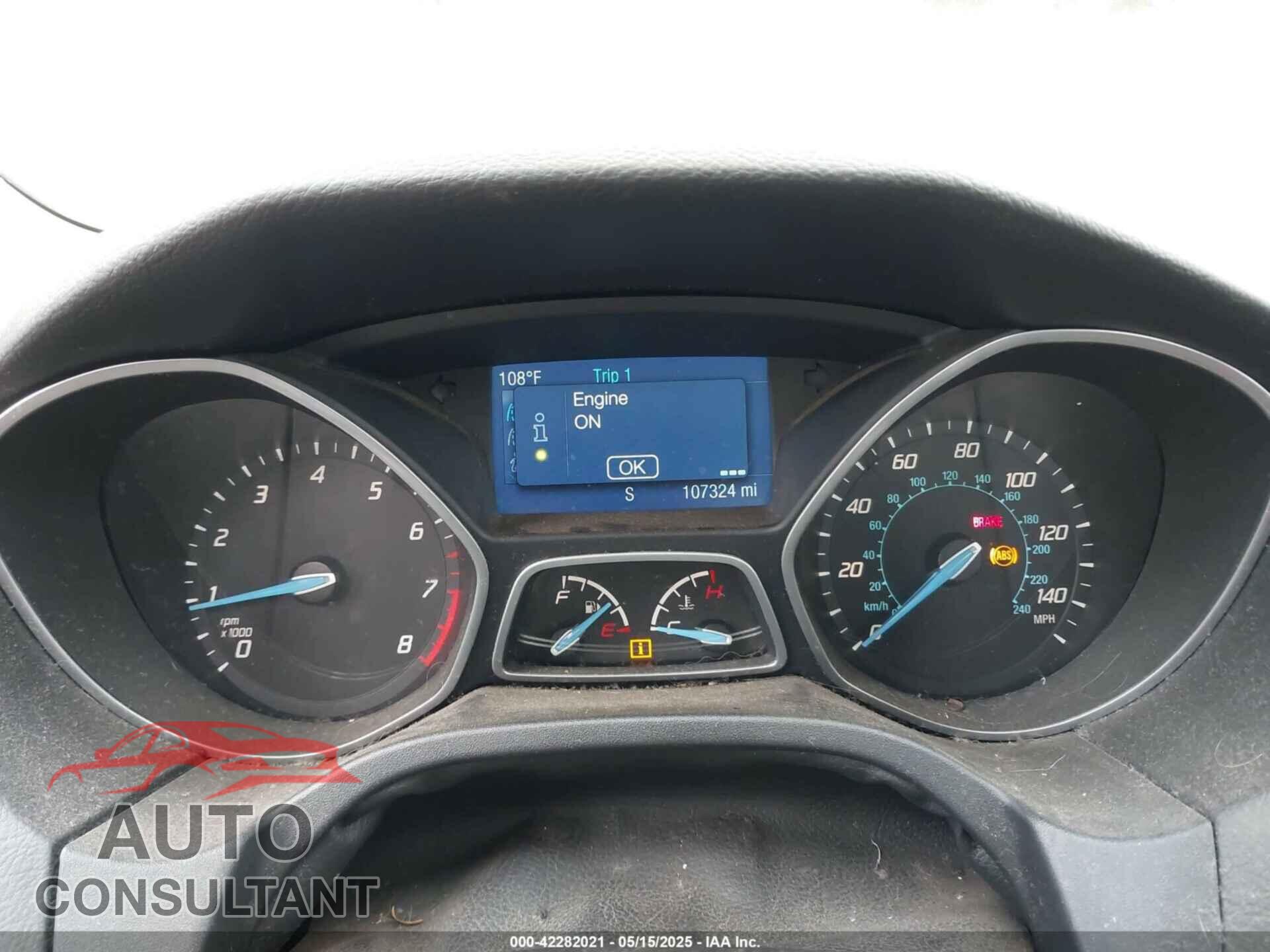 FORD FOCUS 2014 - 1FADP3F26EL211271