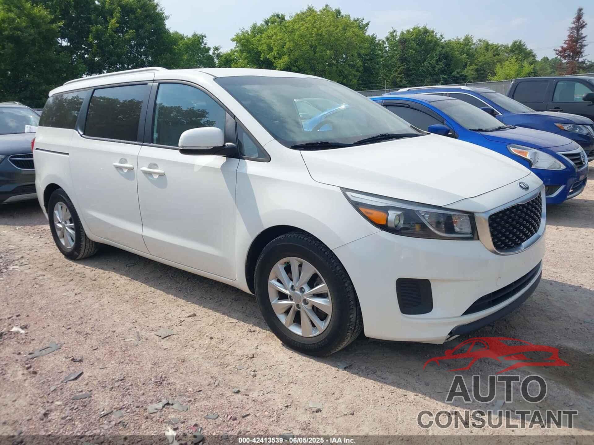 KIA SEDONA 2016 - KNDMB5C10G6091310