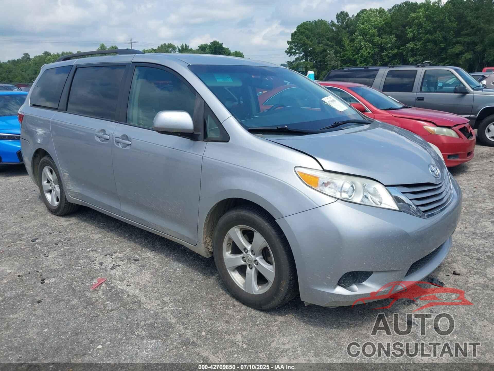 TOYOTA SIENNA 2015 - 5TDKK3DCXFS550689