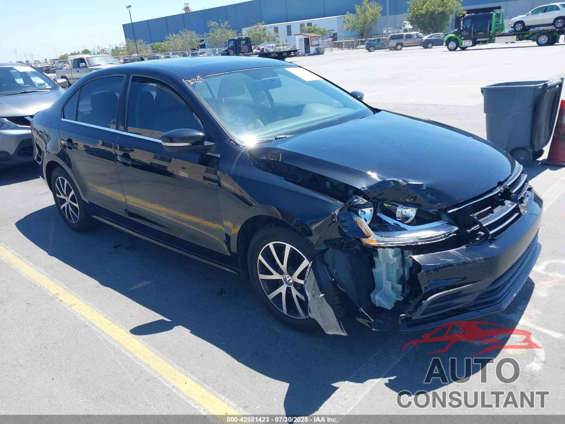 VOLKSWAGEN JETTA 2017 - 3VWDB7AJ9HM291759