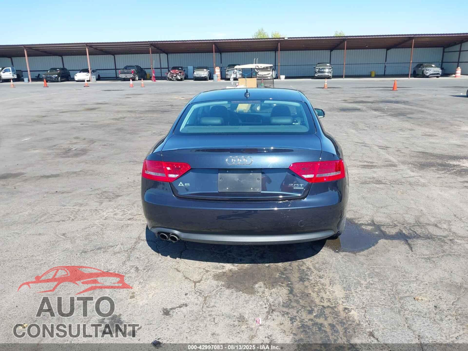 AUDI A5 2012 - WAURFAFR6CA000582
