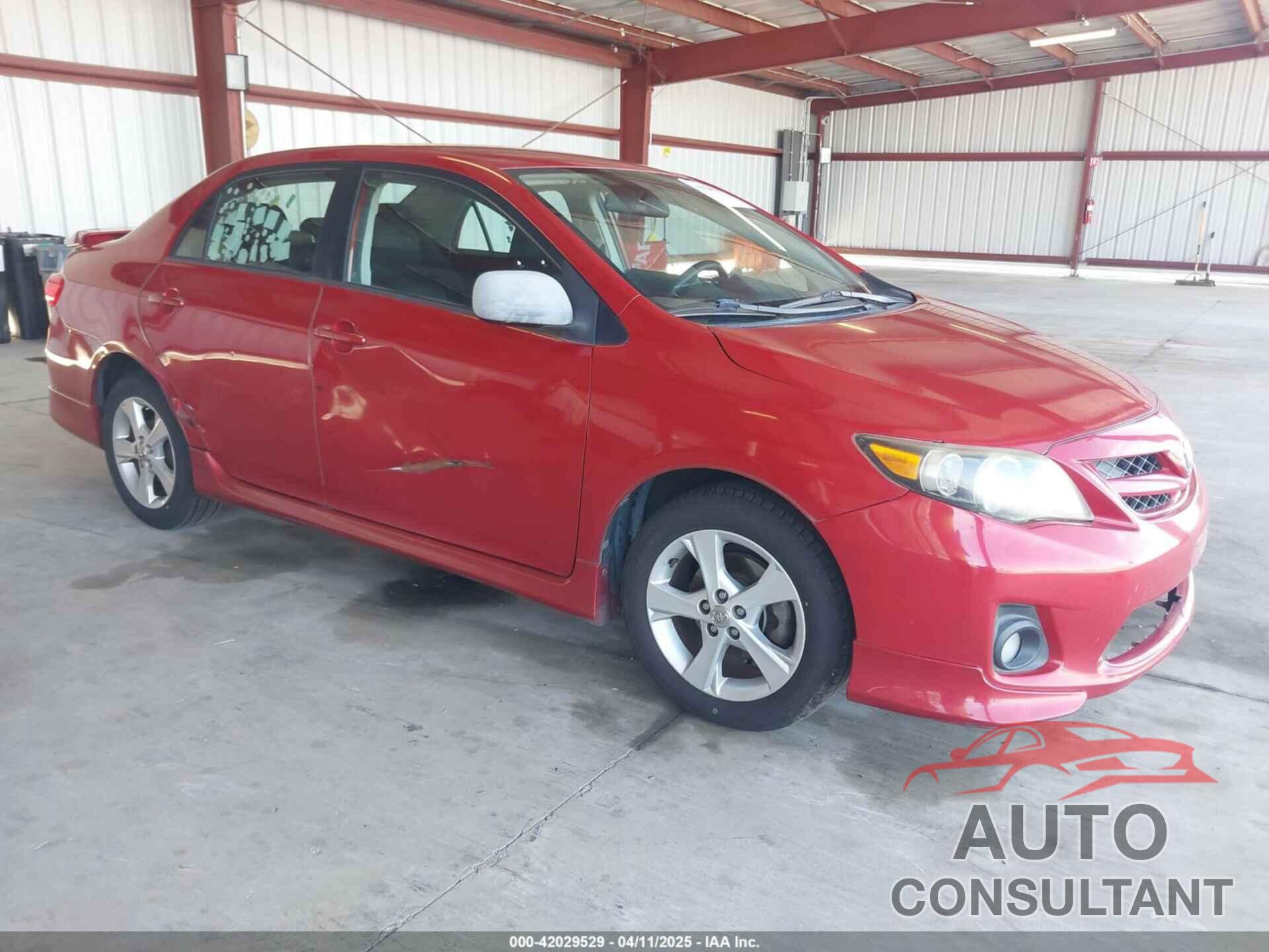 TOYOTA COROLLA 2012 - 5YFBU4EE8CP055721
