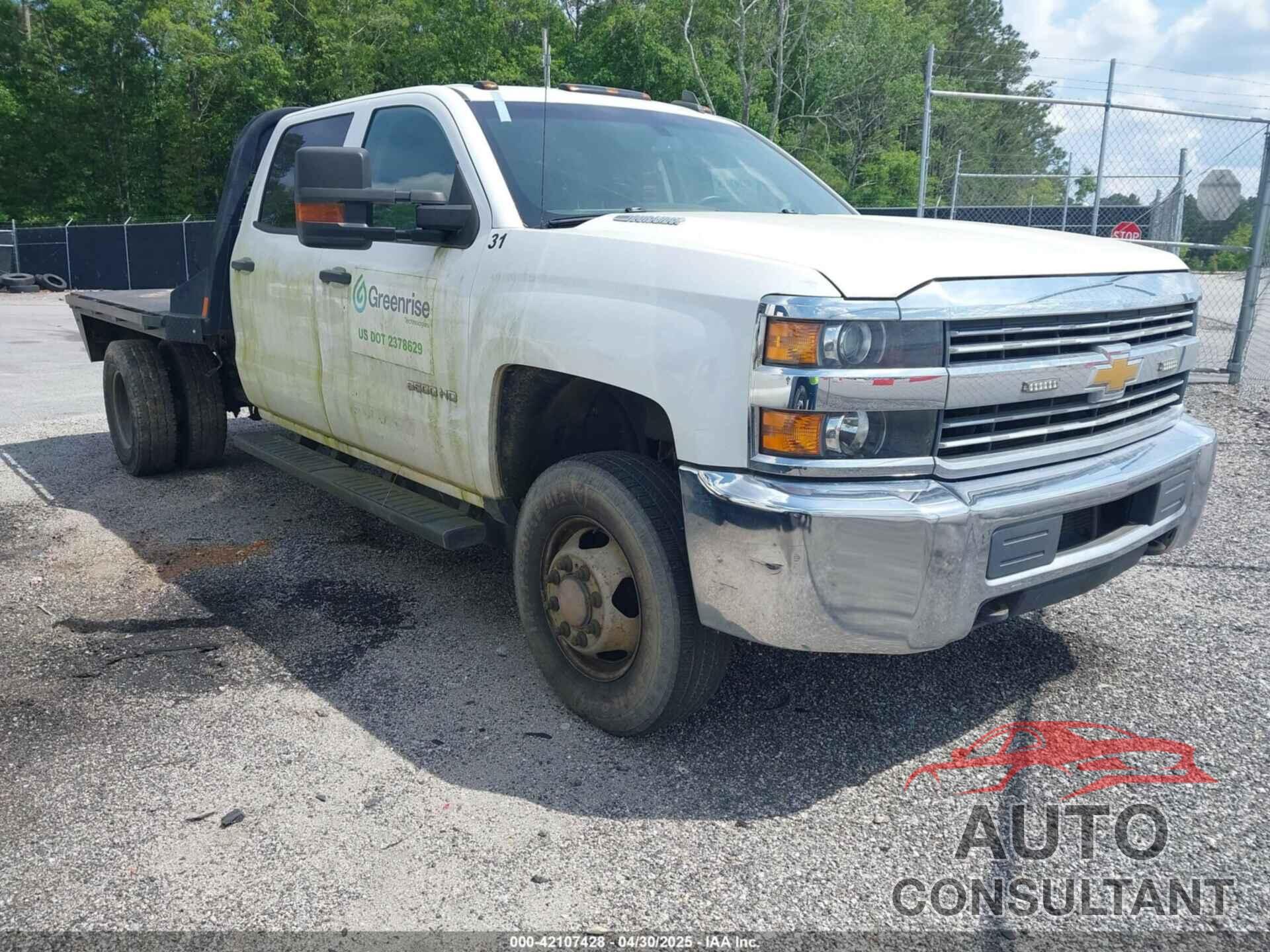 CHEVROLET SILVERADO 3500HD 2016 - 1GC4KYC87GF280566