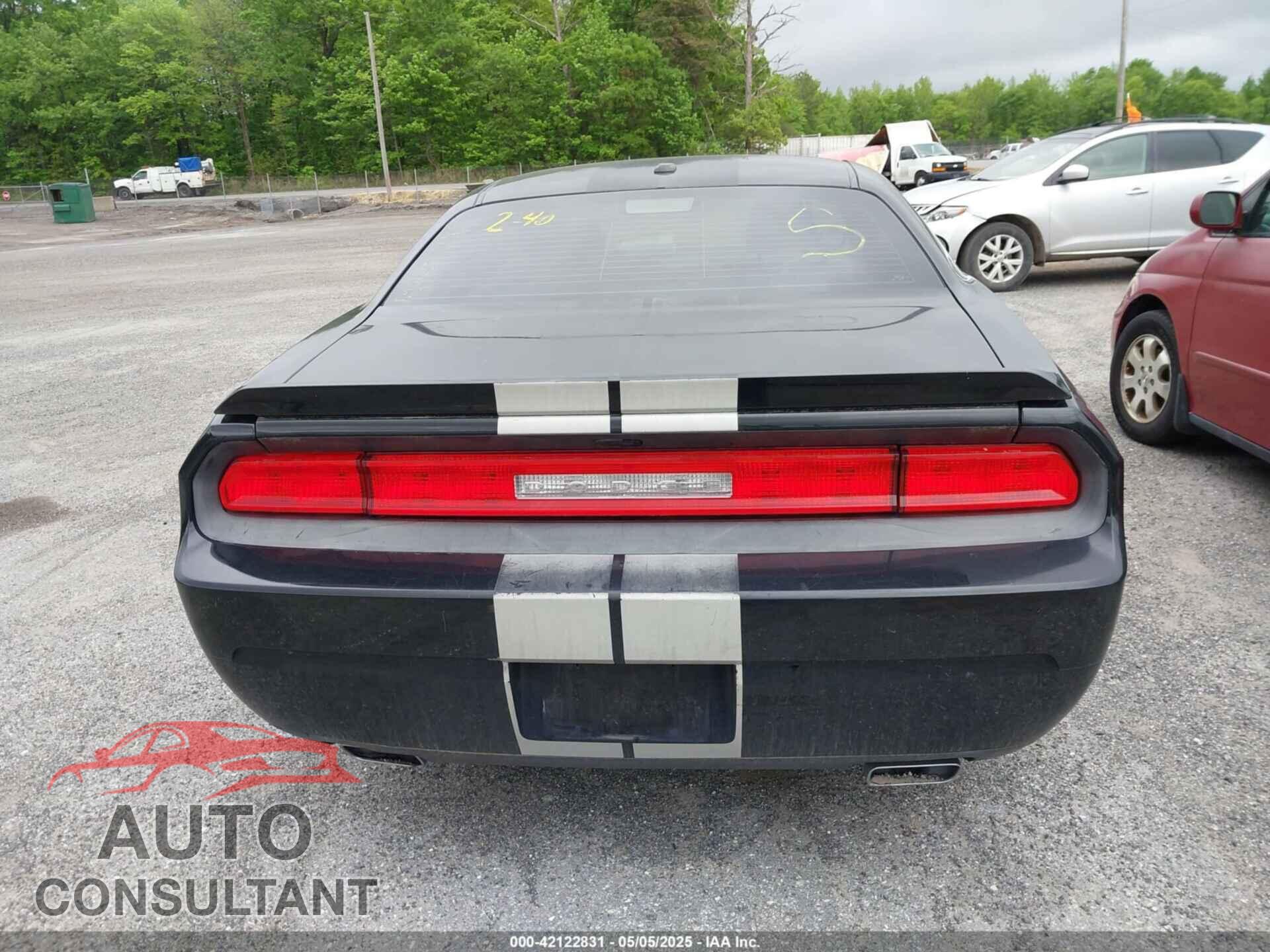DODGE CHALLENGER 2012 - 2C3CDYAG1CH728359
