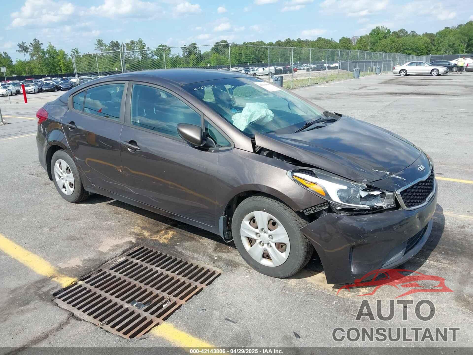 KIA FORTE 2017 - 3KPFK4A77HE094677