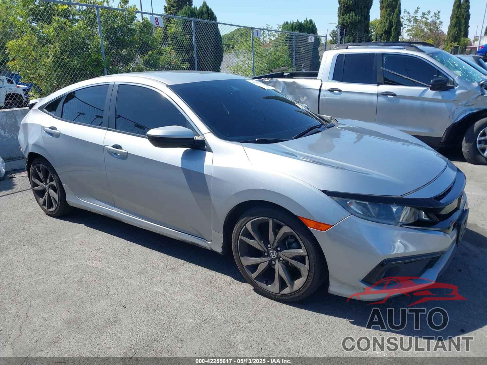 HONDA CIVIC 2019 - 2HGFC2F80KH600754