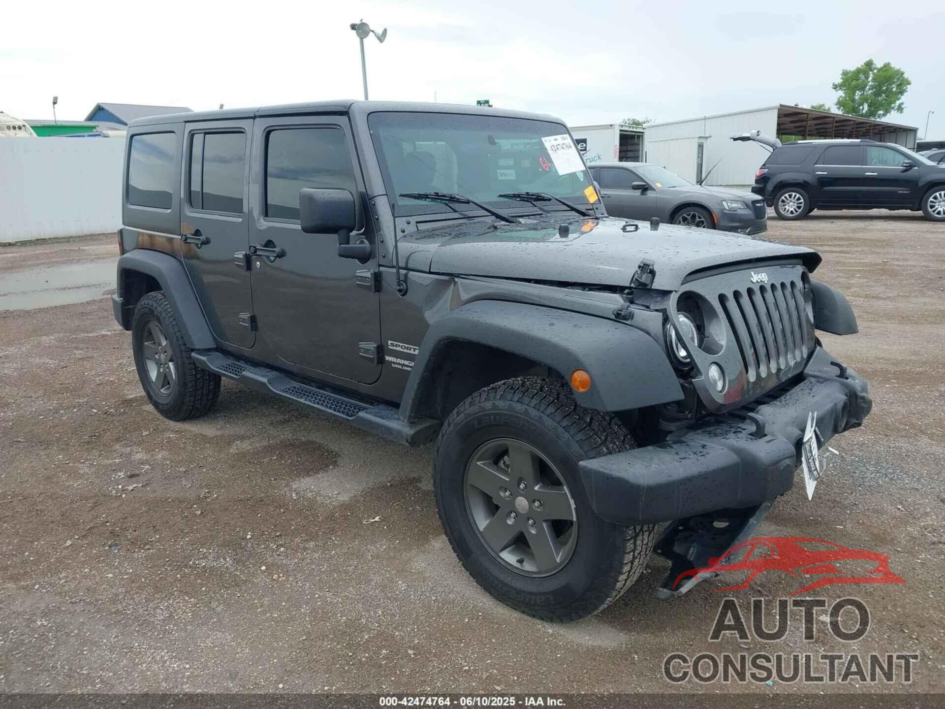 JEEP WRANGLER UNLIMITED 2017 - 1C4BJWDG3HL738675