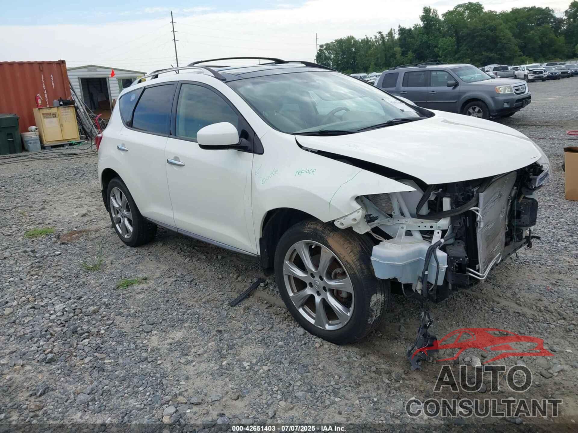 NISSAN MURANO 2014 - JN8AZ1MU5EW415952