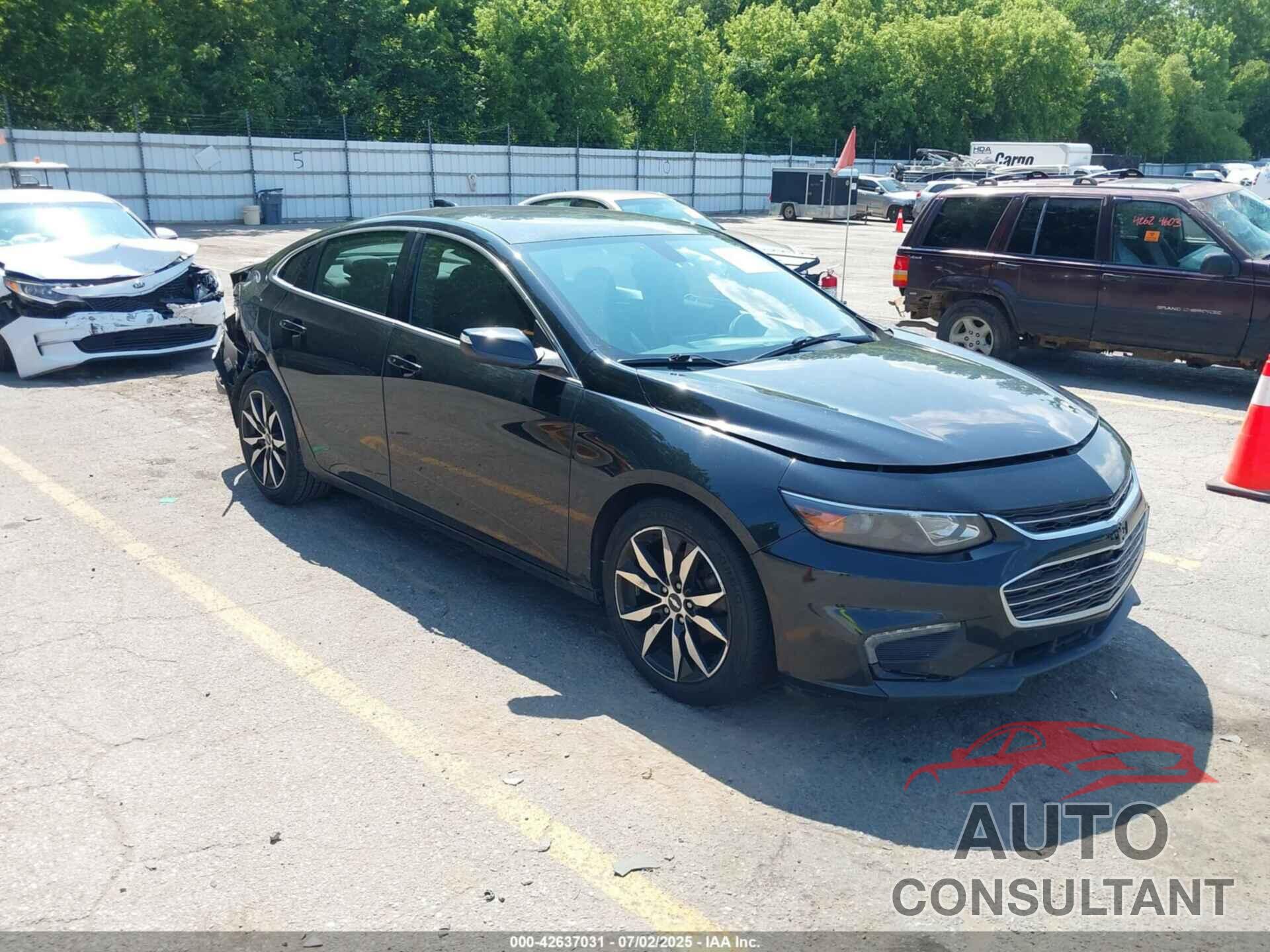 CHEVROLET MALIBU 2016 - 1G1ZE5ST0GF301364