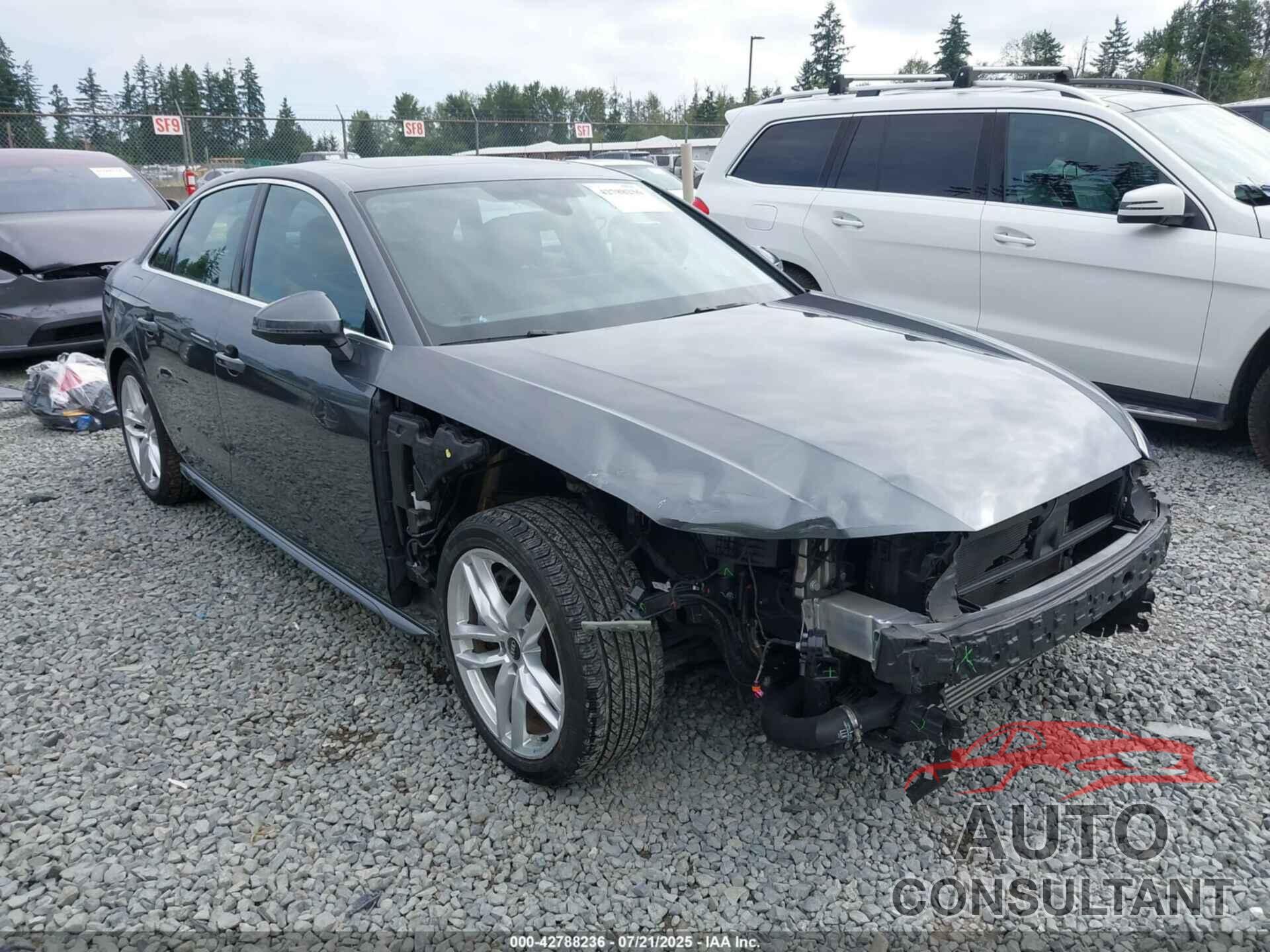 AUDI A4 2022 - WAUEAAF42NN013083