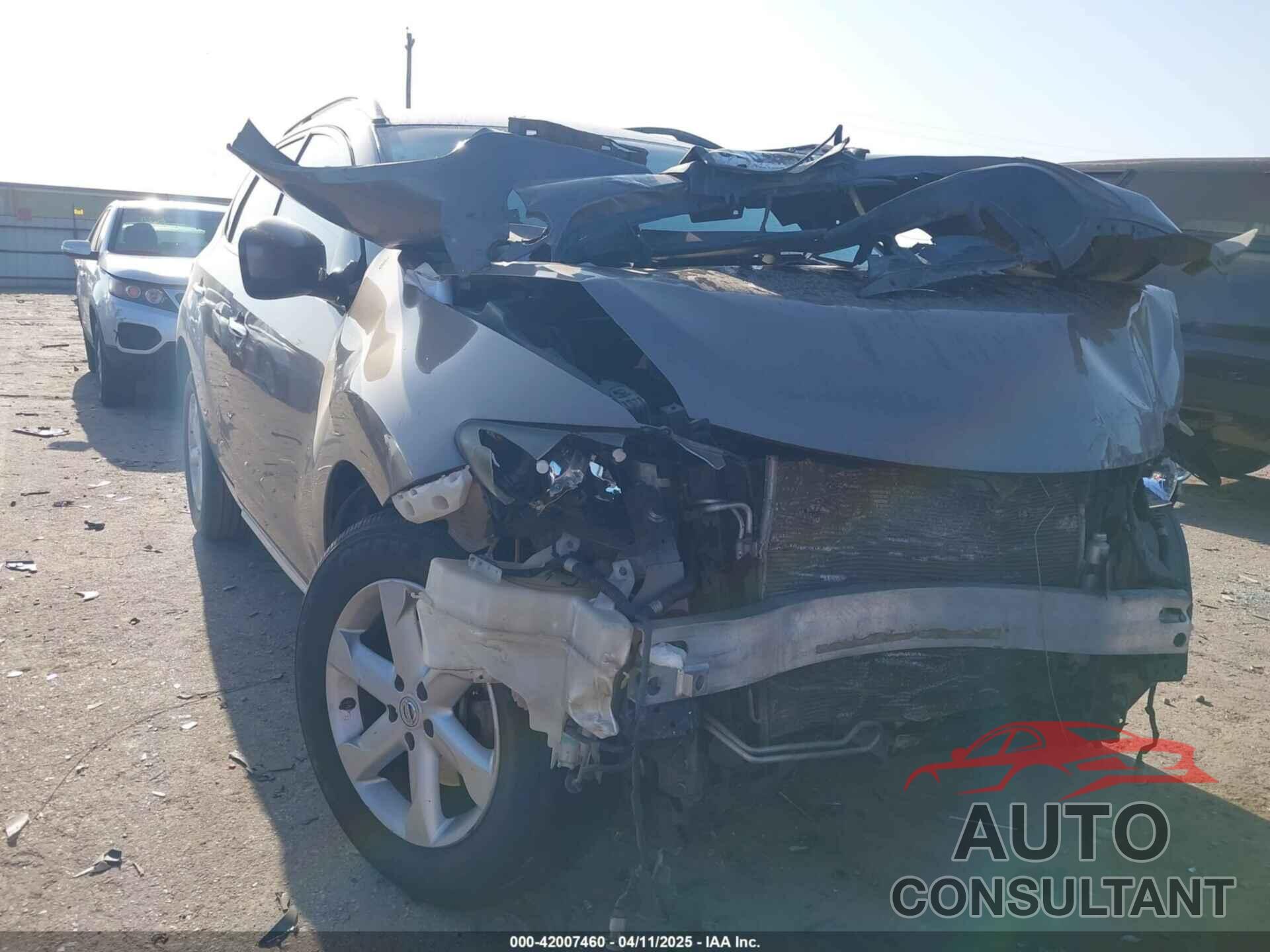NISSAN MURANO 2009 - JN8AZ18U49W009581