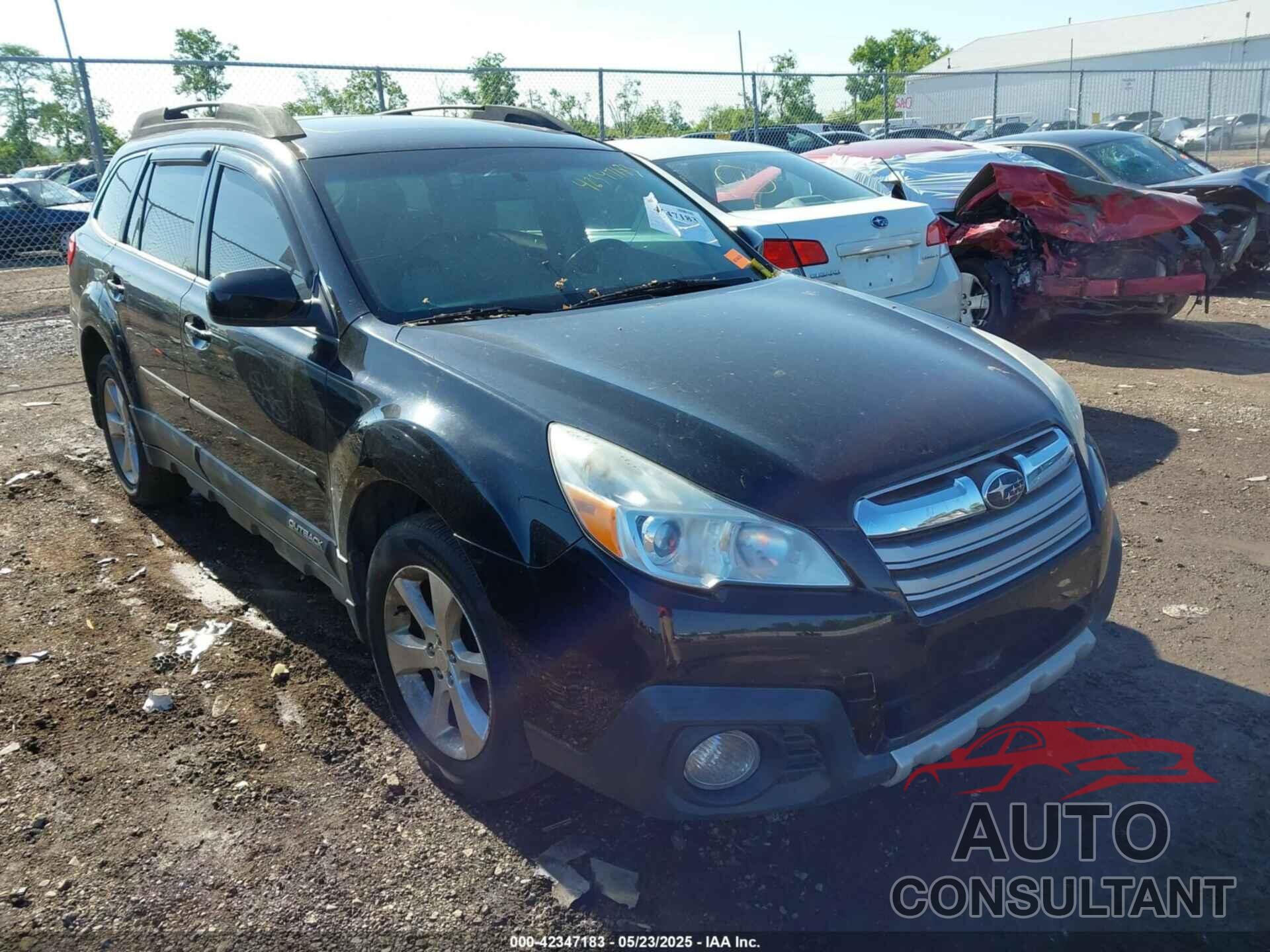 SUBARU OUTBACK 2013 - 4S4BRBLC0D3201929
