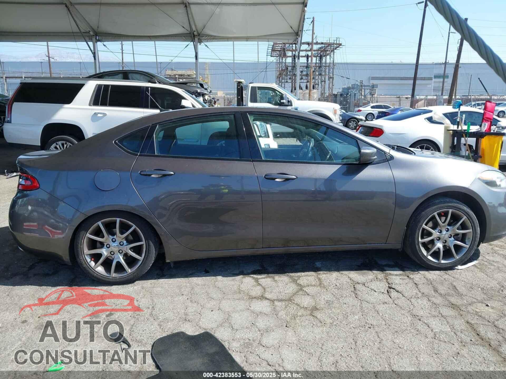DODGE DART 2015 - 1C3CDFBB2FD165461