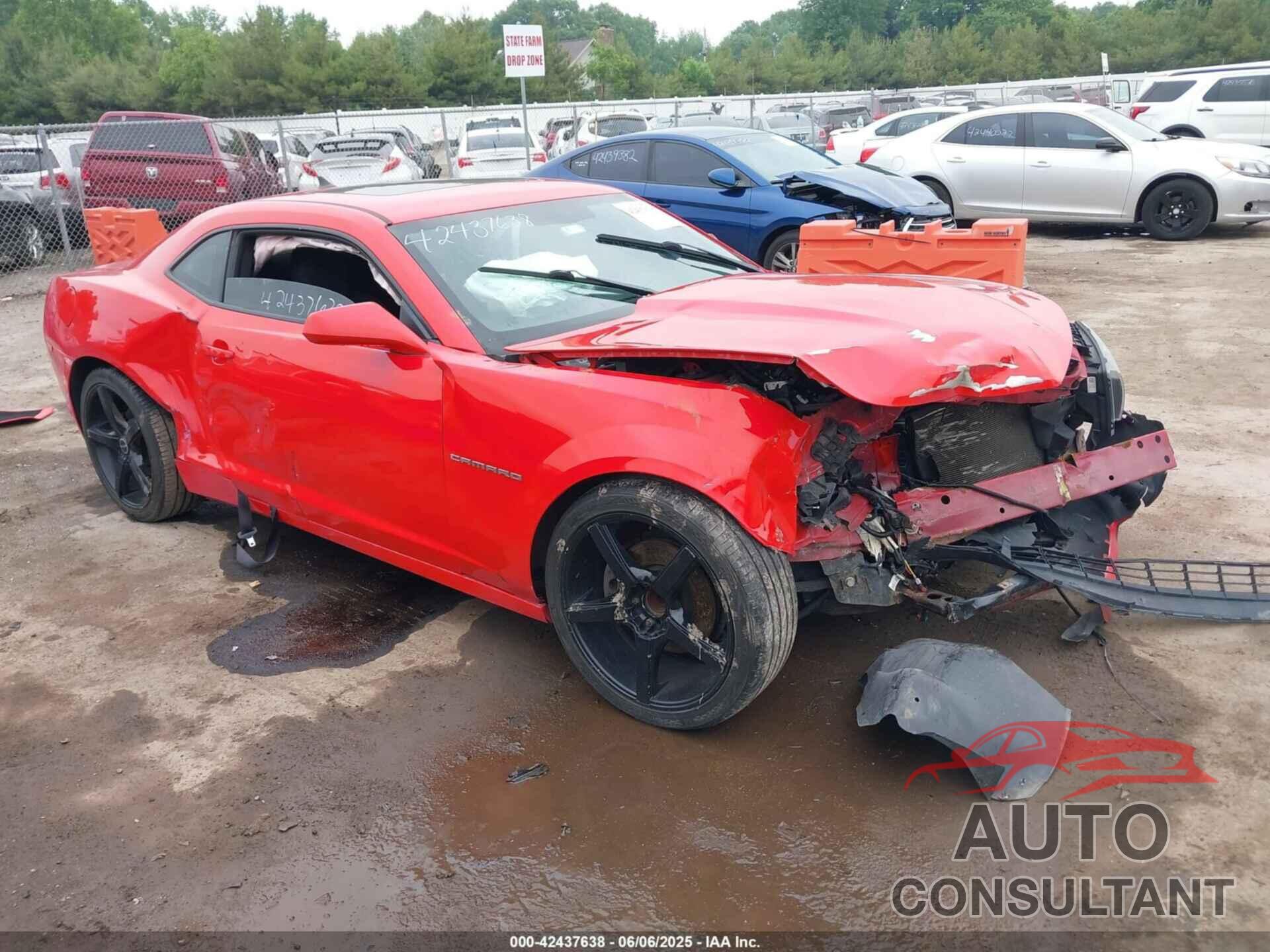CHEVROLET CAMARO 2015 - 2G1FD1E35F9310854