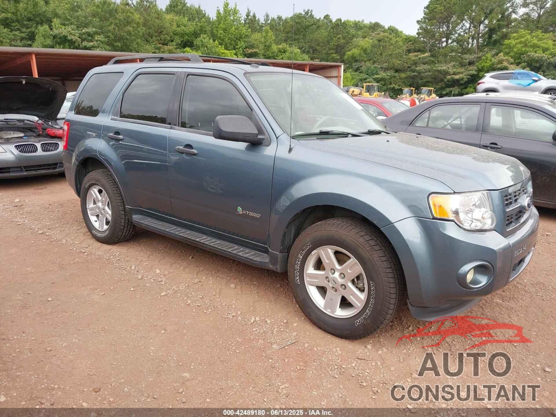 FORD ESCAPE HYBRID 2012 - 1FMCU4K31CKA28703