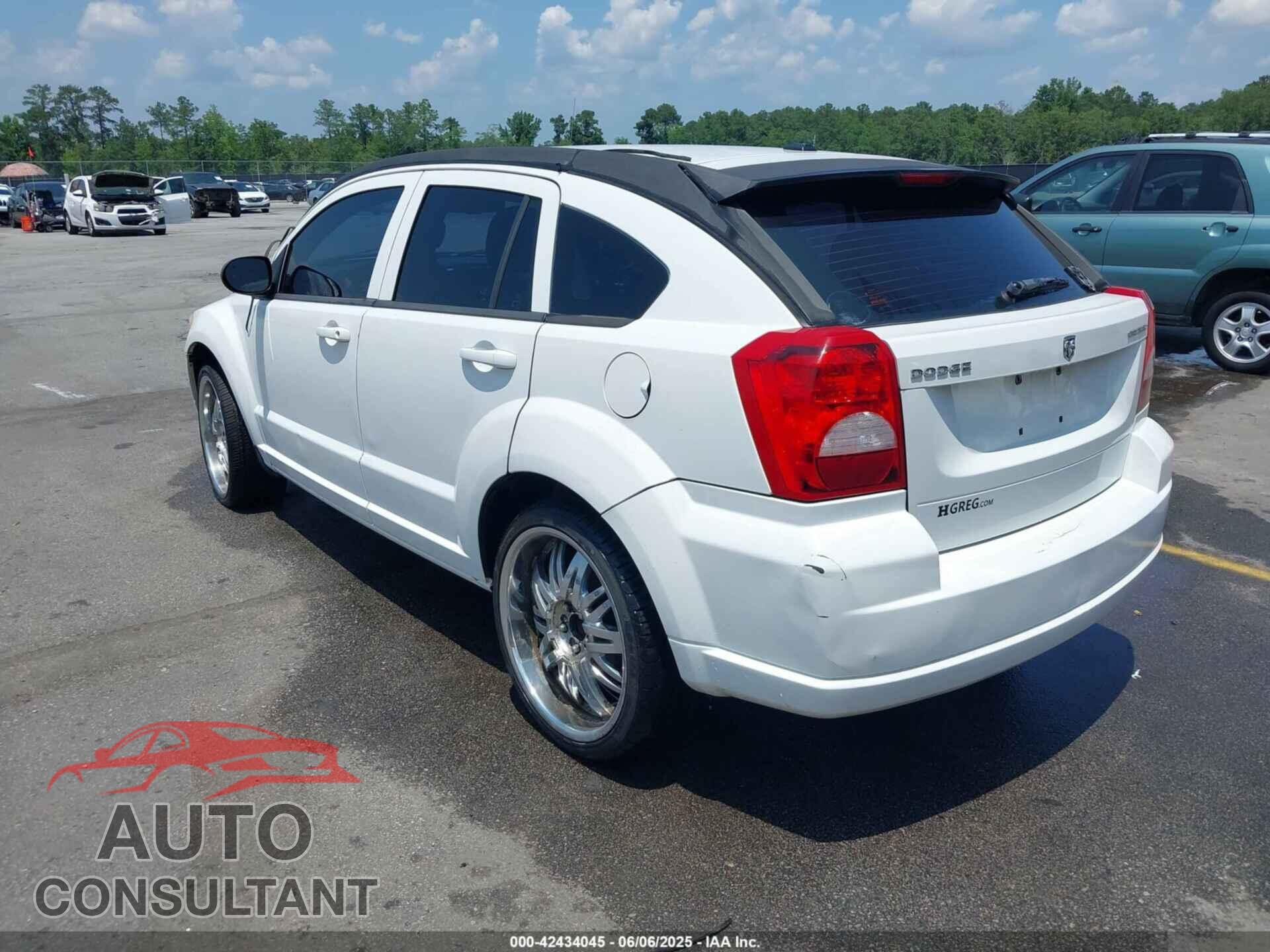 DODGE CALIBER 2012 - 1C3CDWDA6CD510555