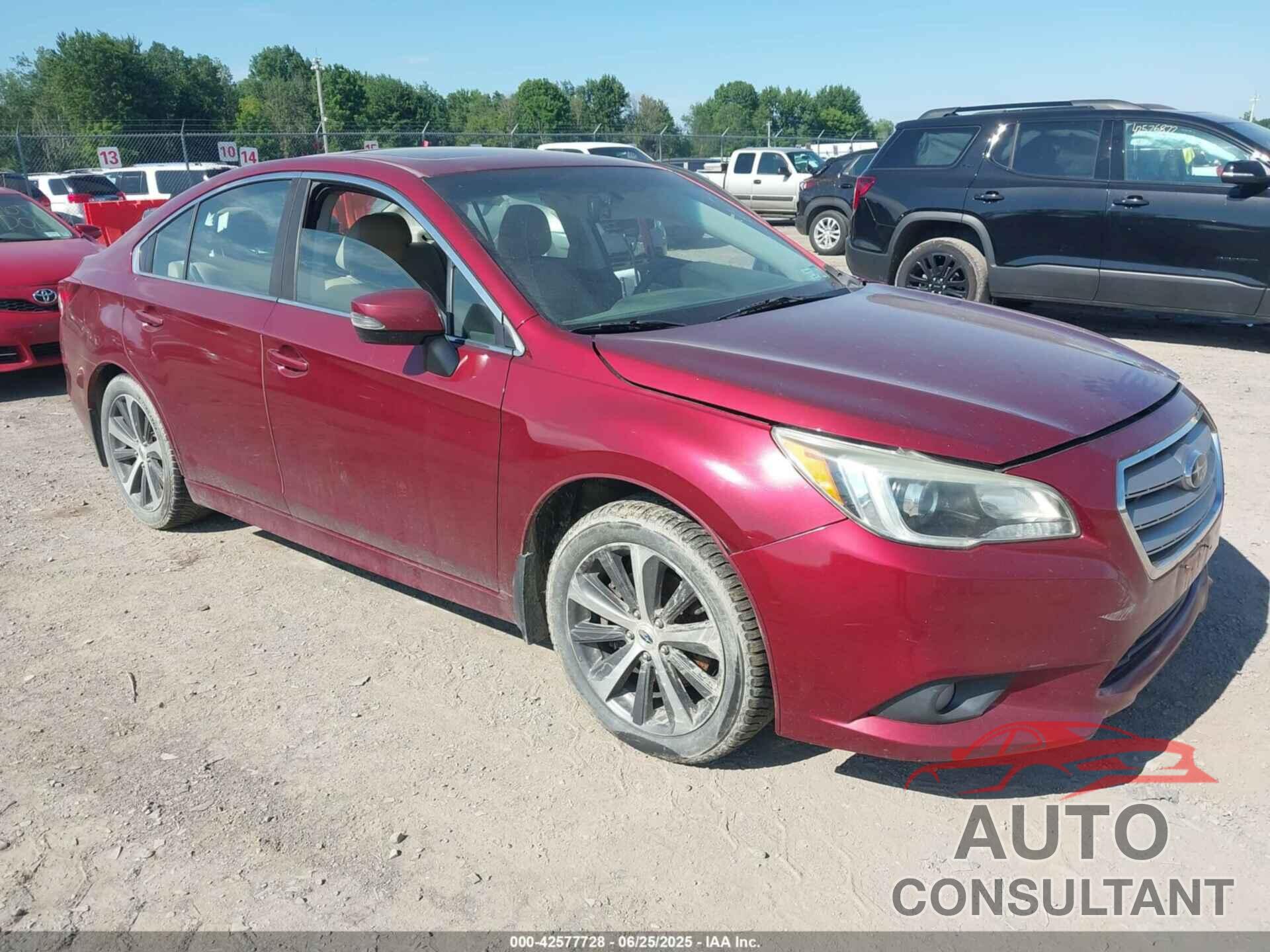 SUBARU LEGACY 2015 - 4S3BNEL69F3014591