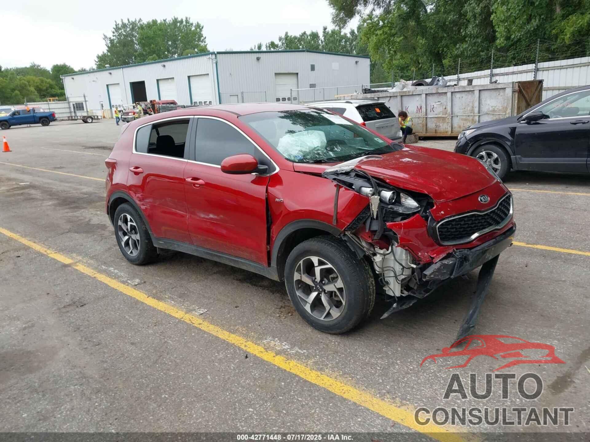 KIA SPORTAGE 2020 - KNDPMCAC7L7803140