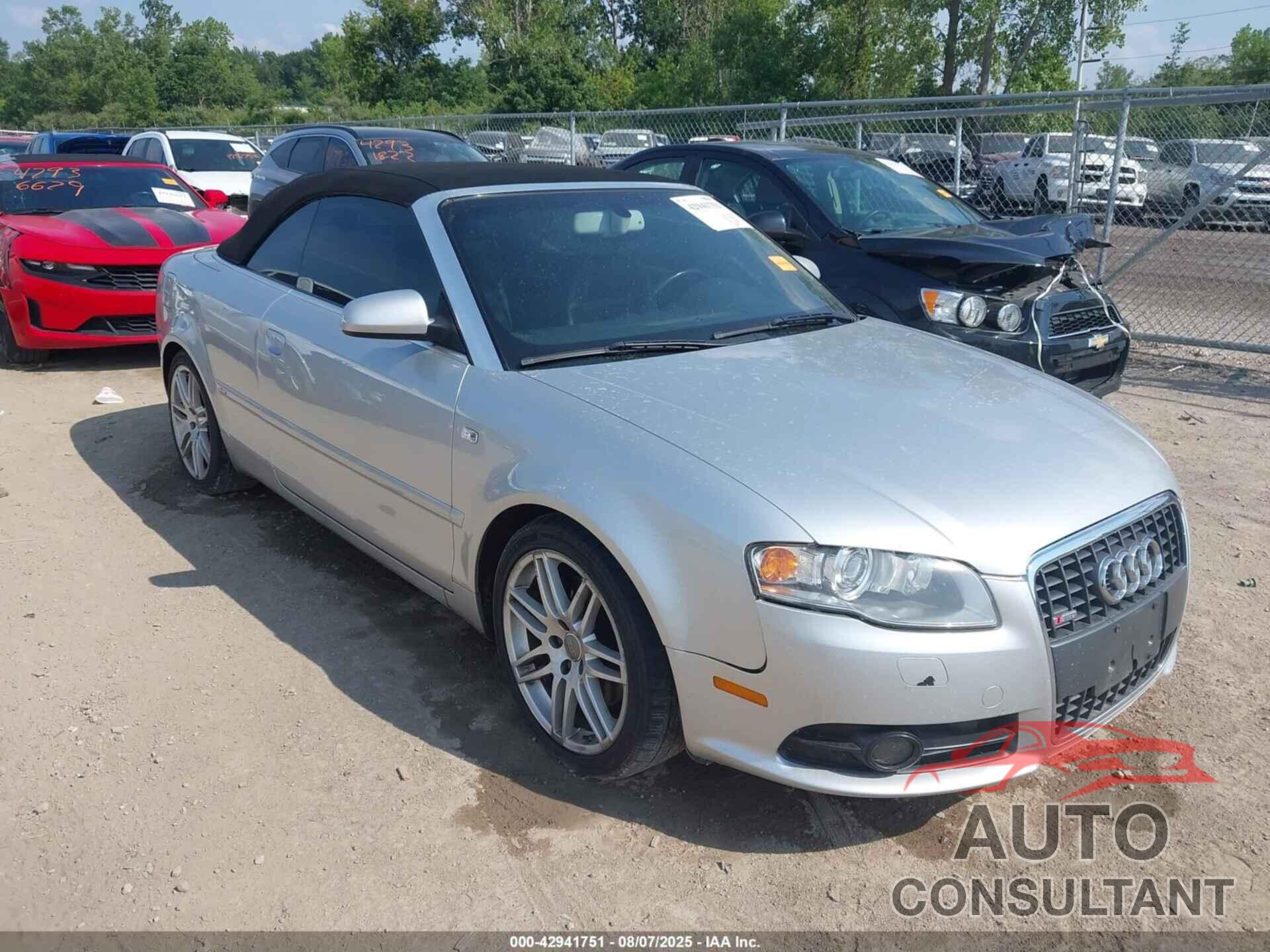AUDI A4 2009 - WAUDF48H09K010334