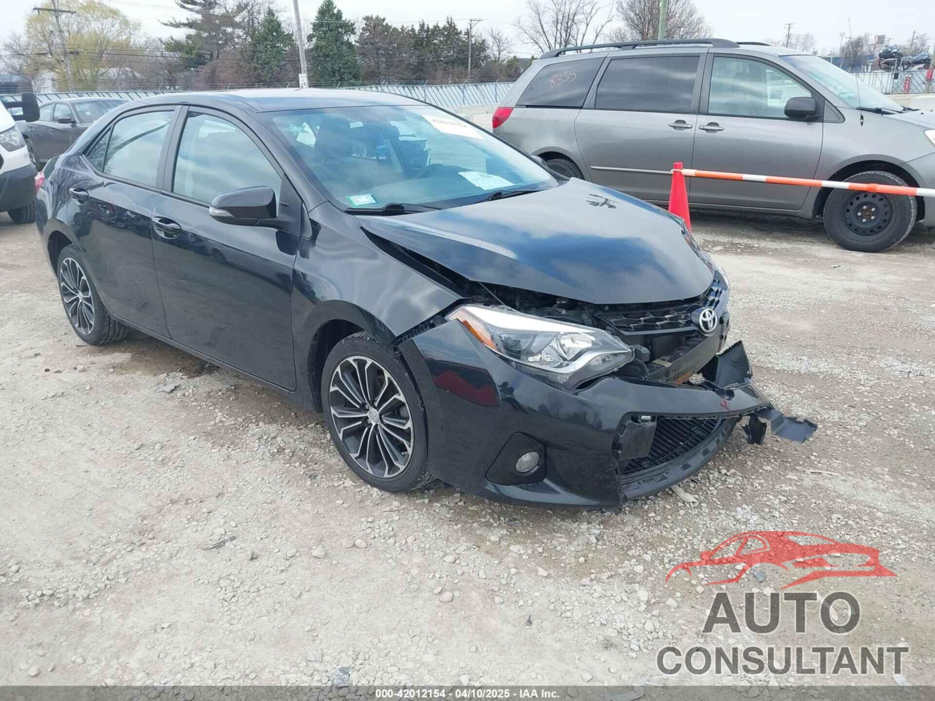 TOYOTA COROLLA 2015 - 2T1BURHE1FC314322