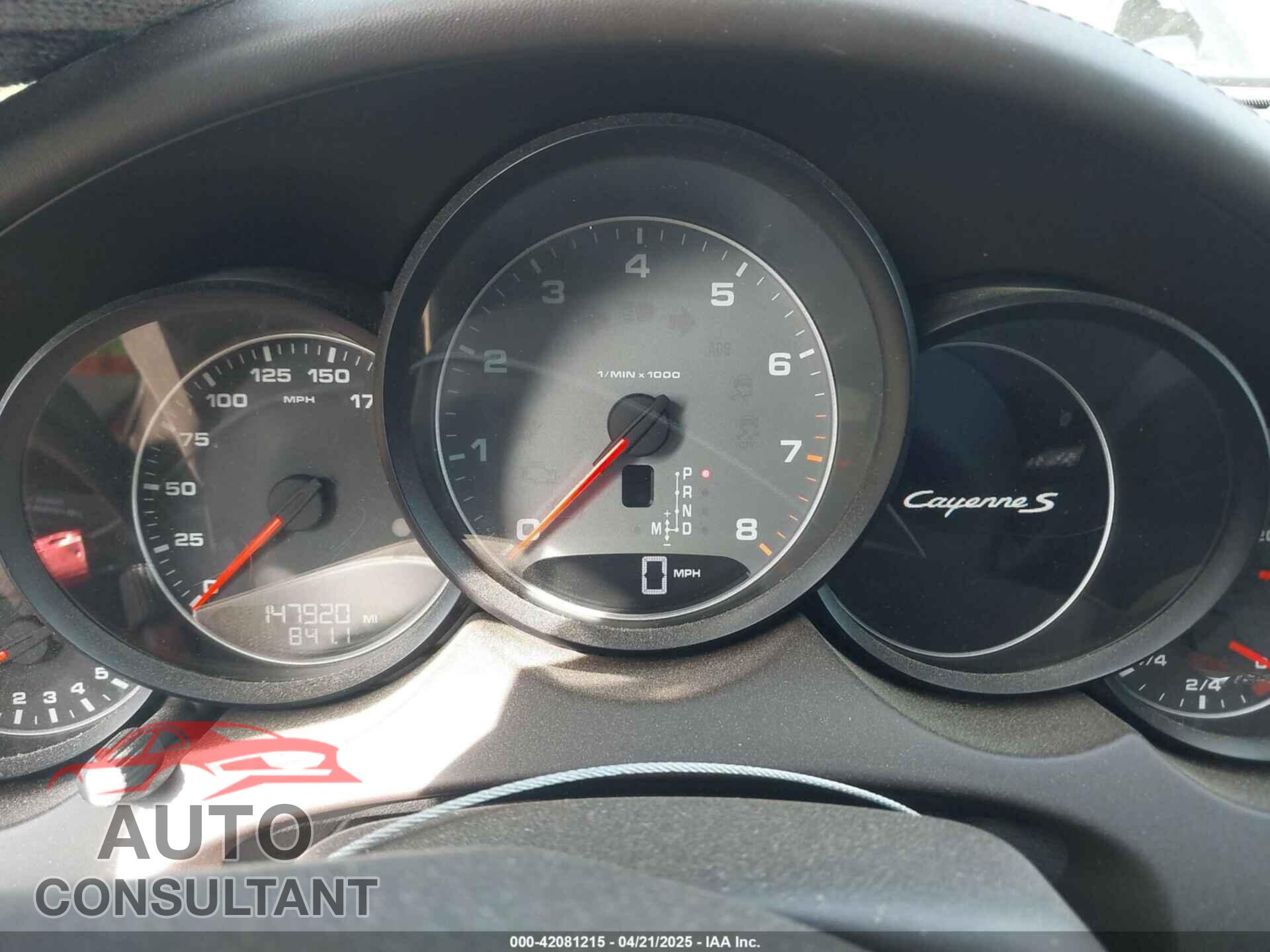 PORSCHE CAYENNE 2012 - WP1AB2A27CLA49899