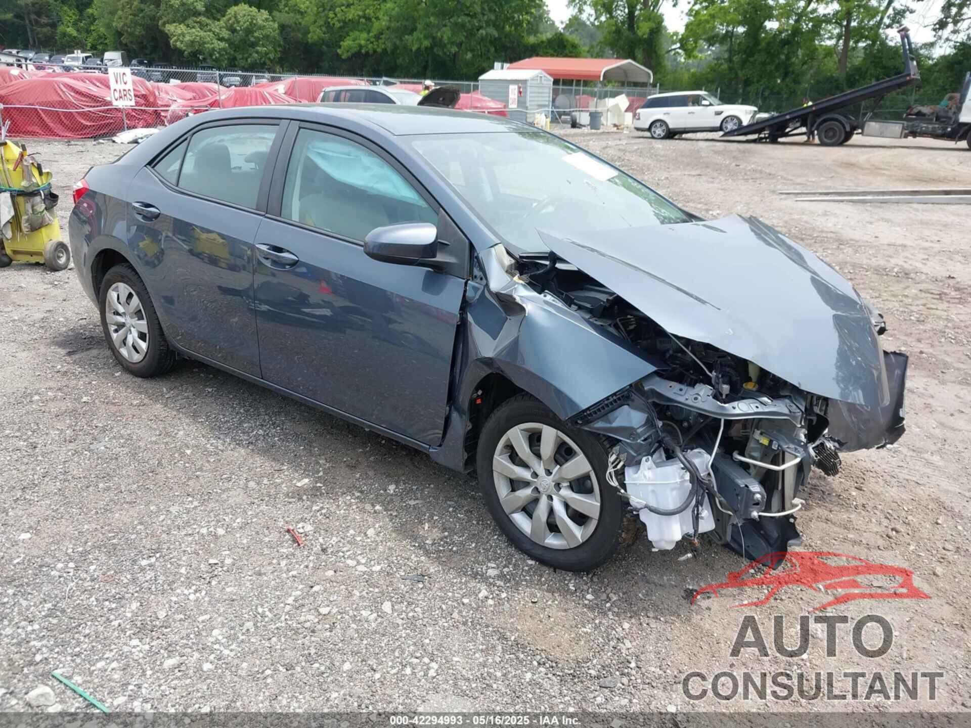 TOYOTA COROLLA 2015 - 2T1BURHE2FC282576