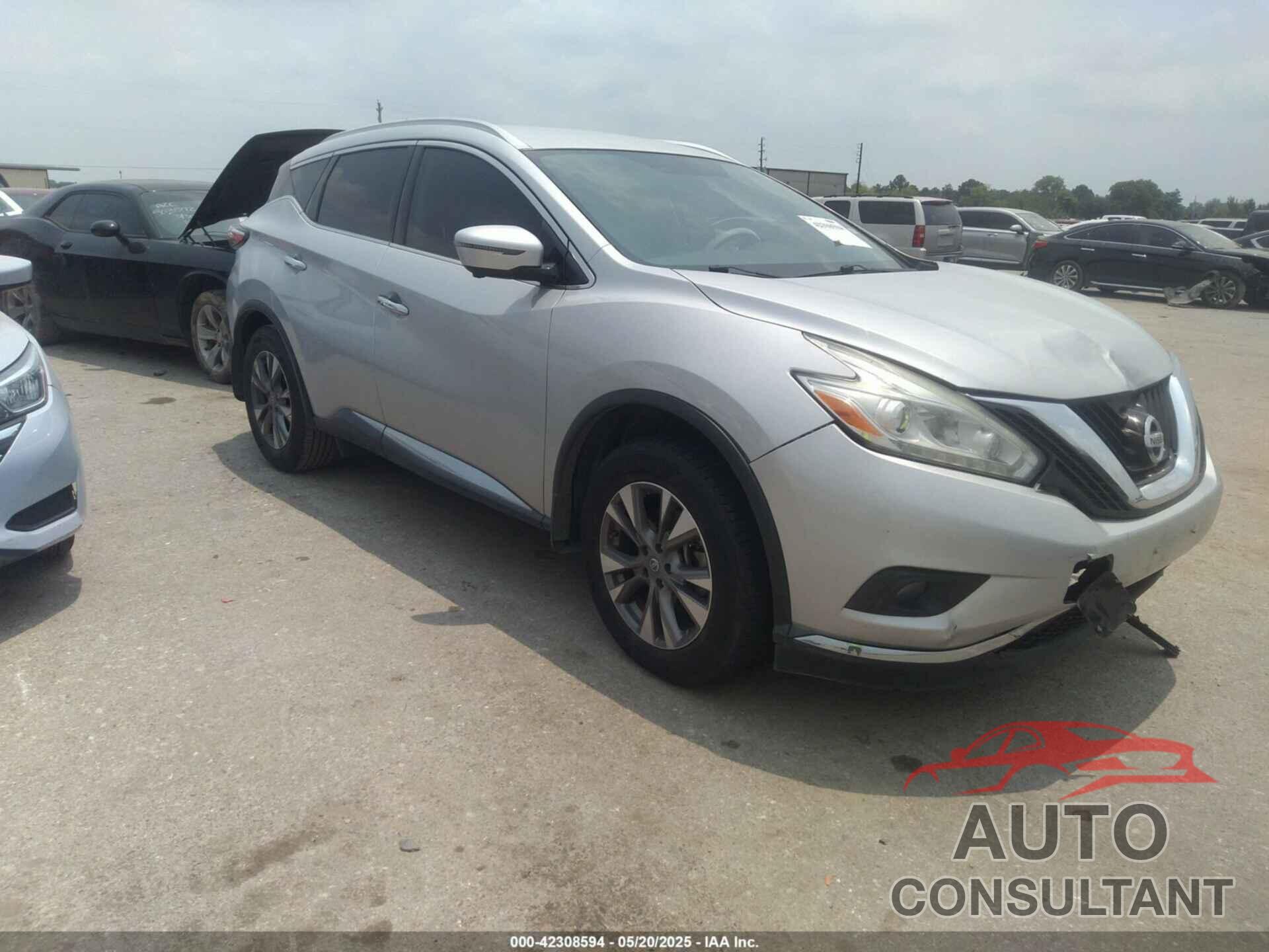 NISSAN MURANO 2017 - 5N1AZ2MG1HN188549