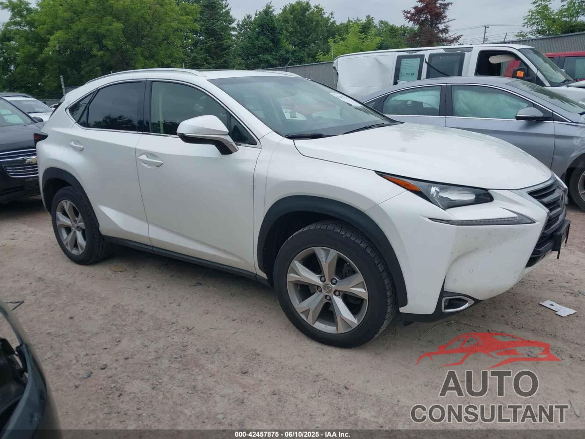LEXUS NX 200T 2017 - JTJBARBZXH2106281