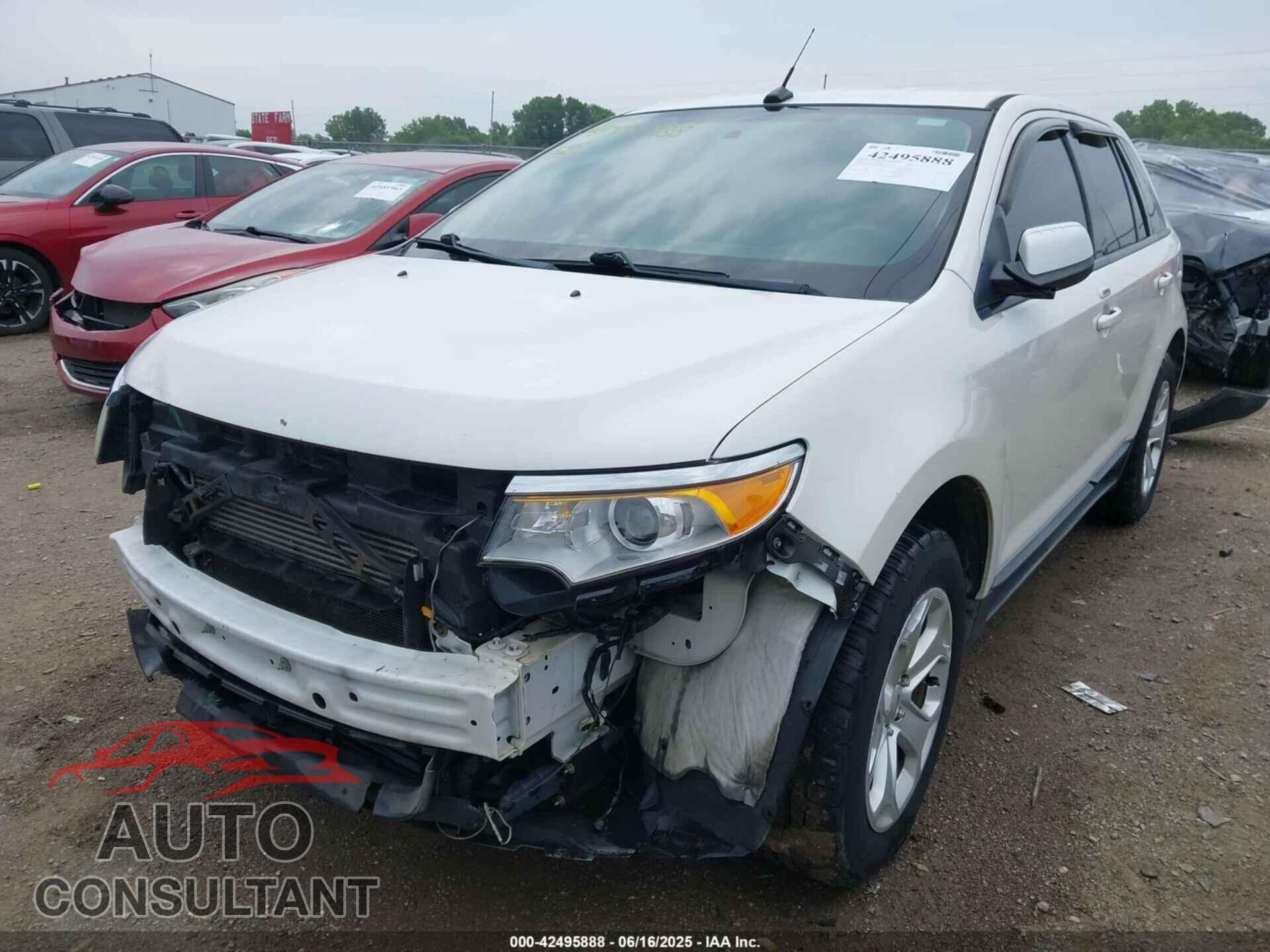 FORD EDGE 2012 - 2FMDK3J96CBA09620