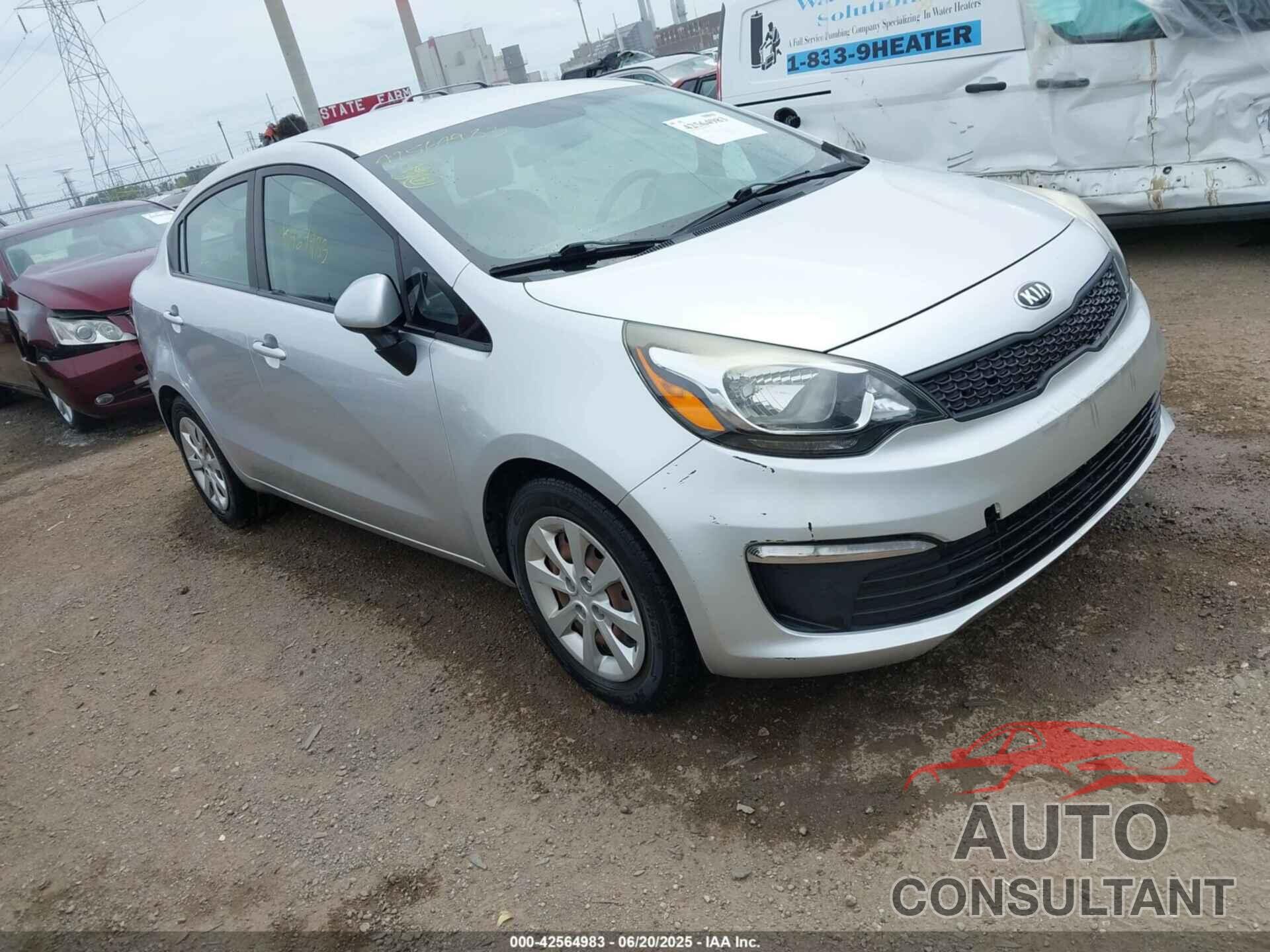 KIA RIO 2016 - KNADM4A35G6620949