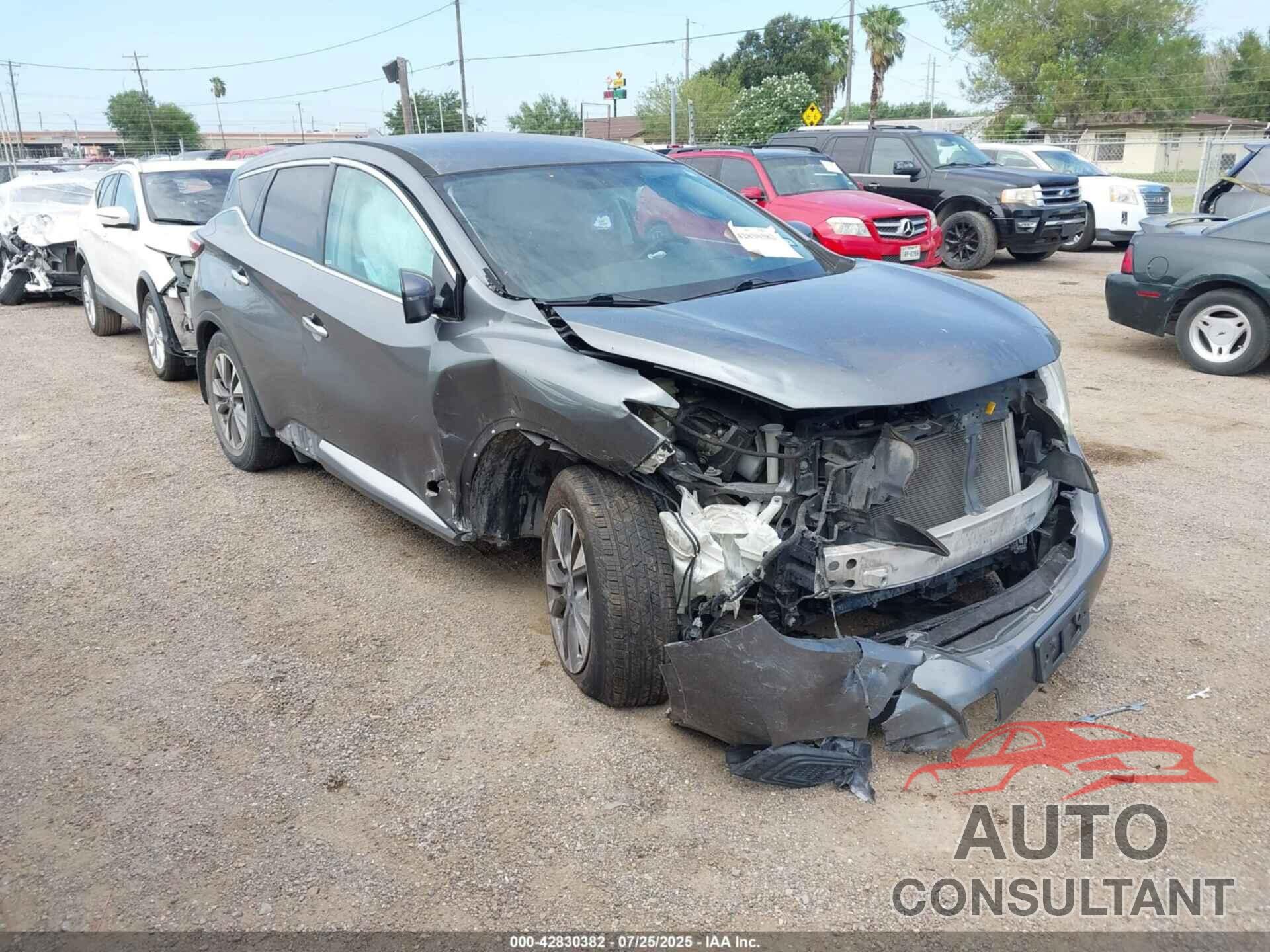 NISSAN MURANO 2017 - 5N1AZ2MG9HN168467