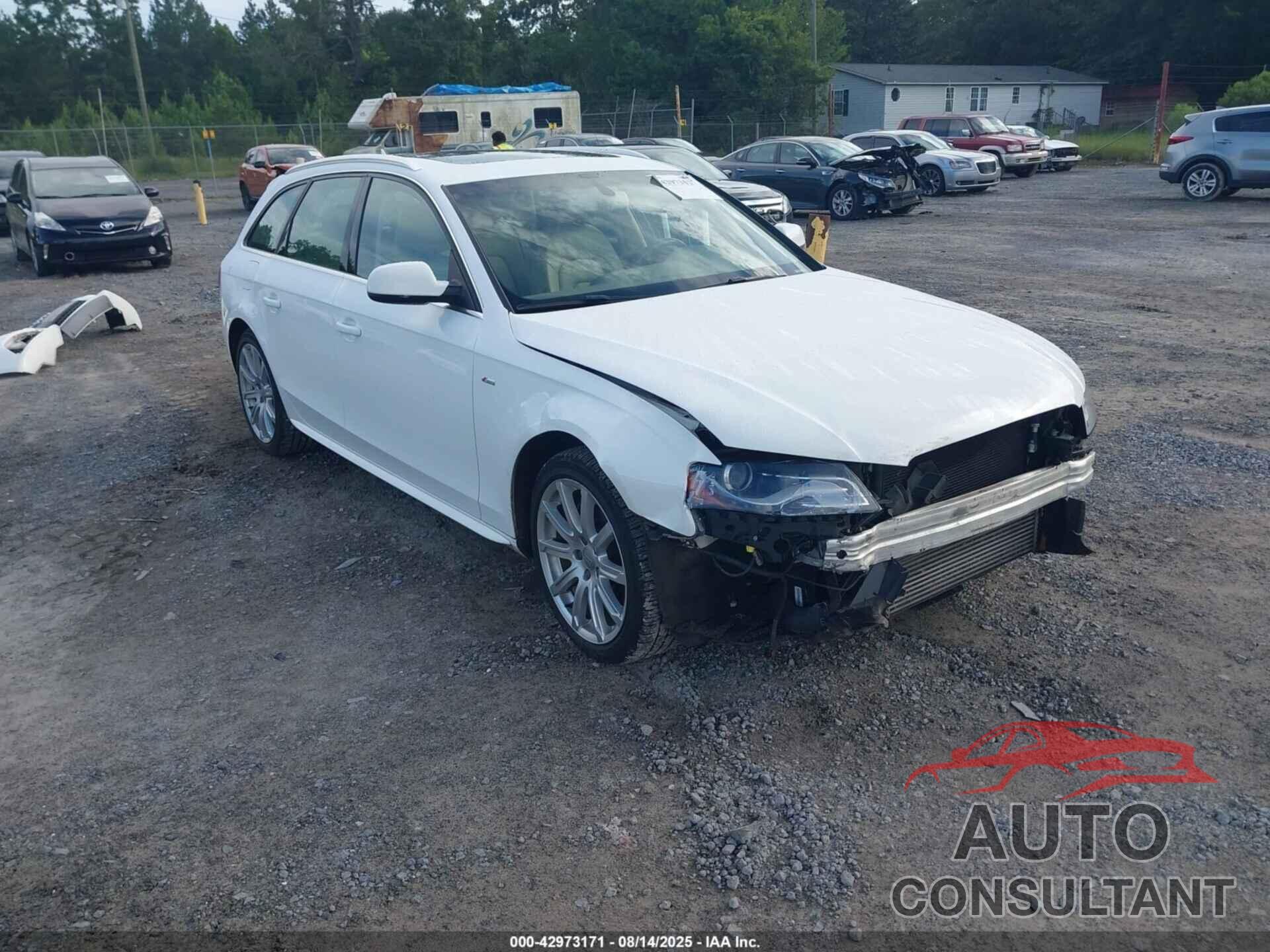 AUDI A4 2012 - WAUWFAFL6CA025822