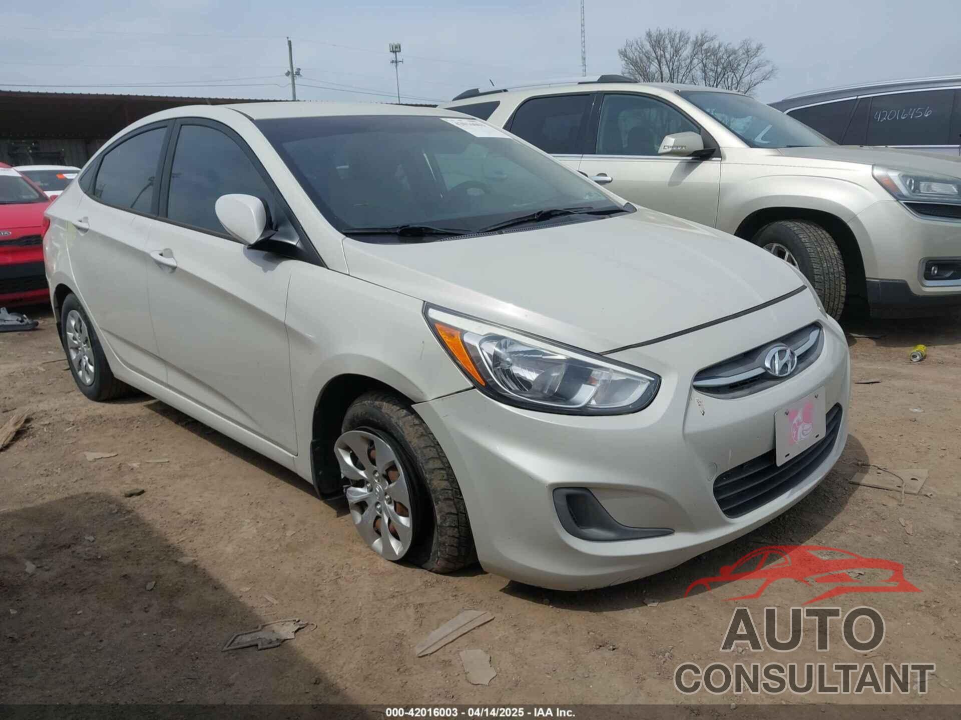 HYUNDAI ACCENT 2015 - KMHCT4AE8FU921871