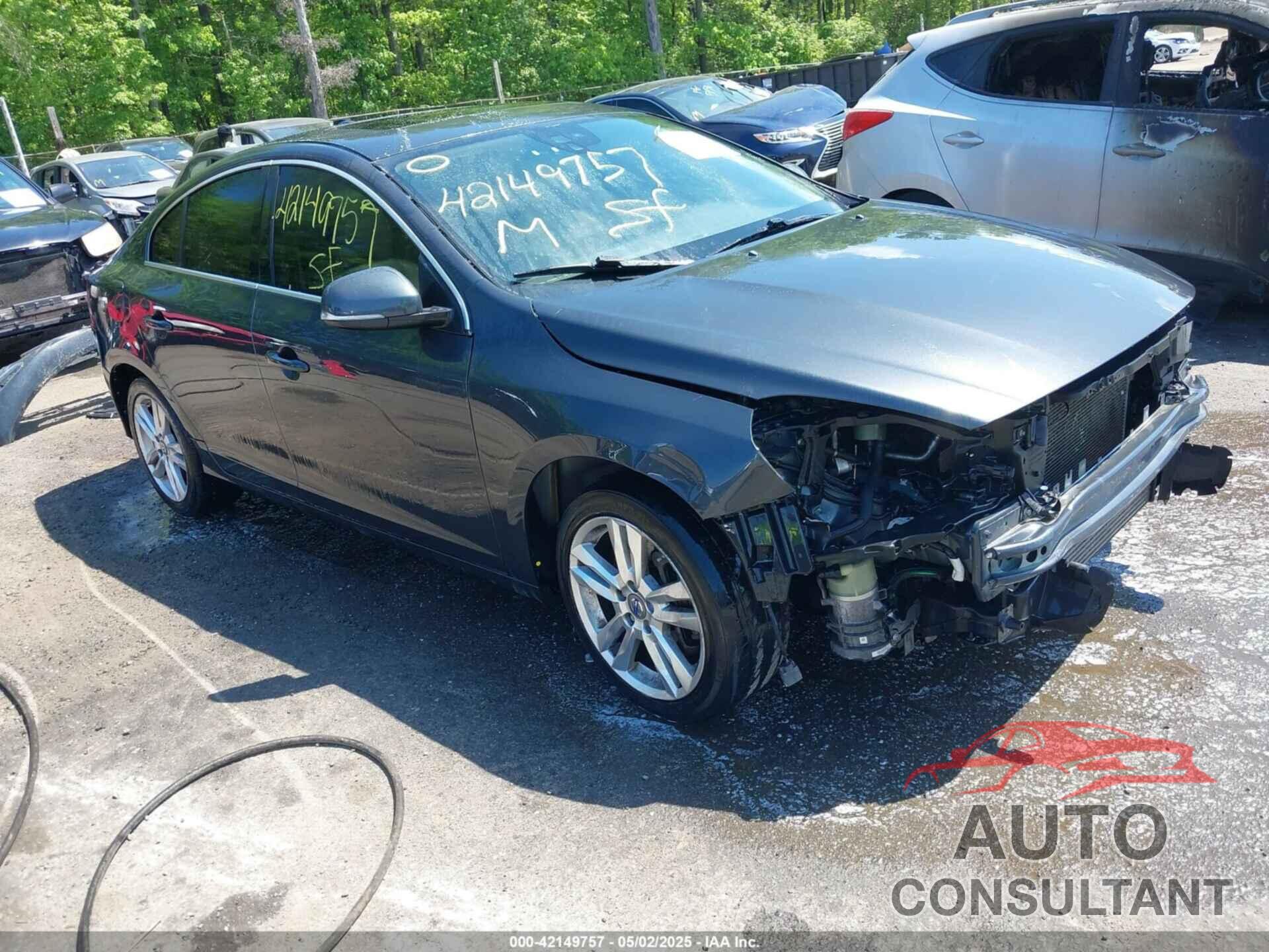 VOLVO S60 2012 - YV1622FSXC2142304